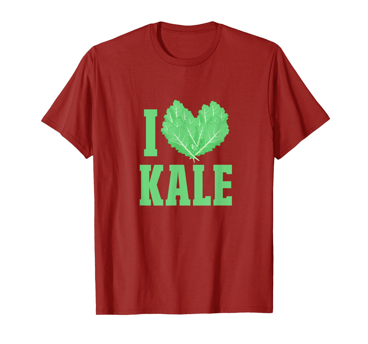 I Love Kale Vegan Vegetarian T-Shirt
