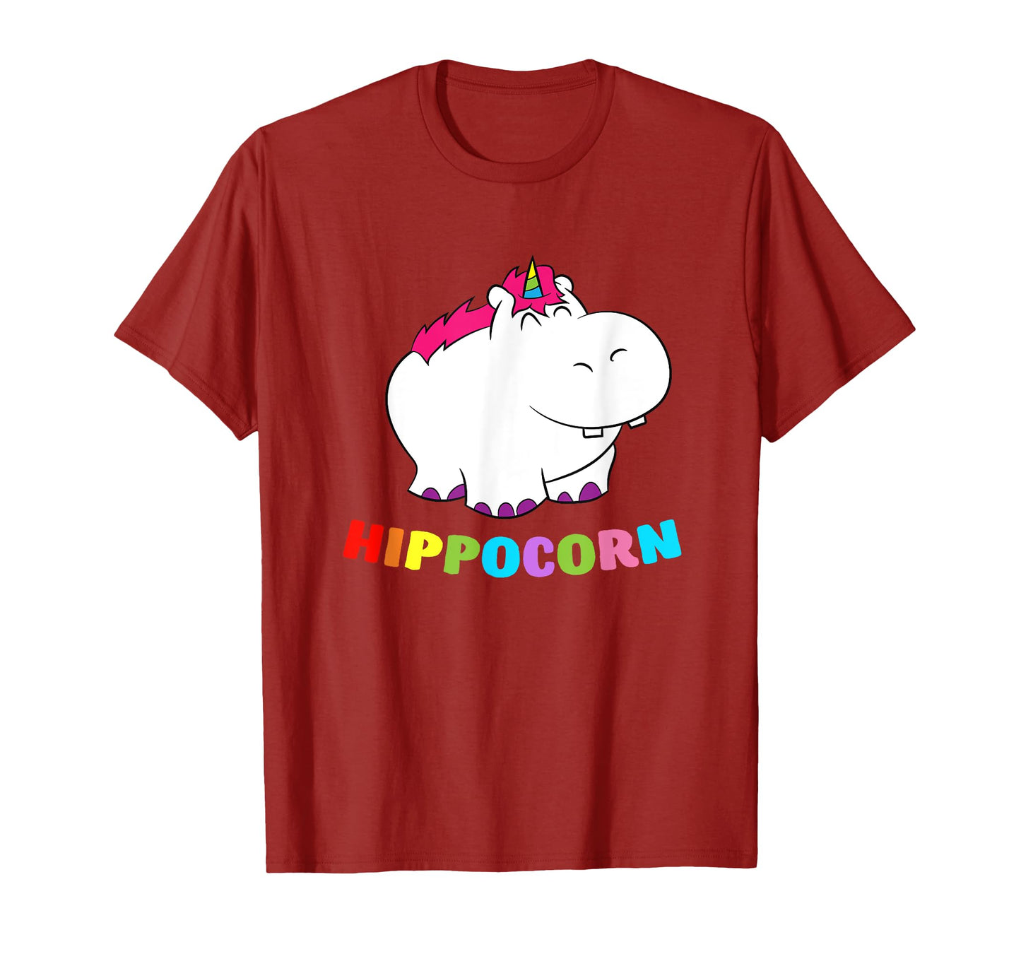 Funny Hippo Hippocorn Unicorn Hippo Birthday Hippo T-Shirt
