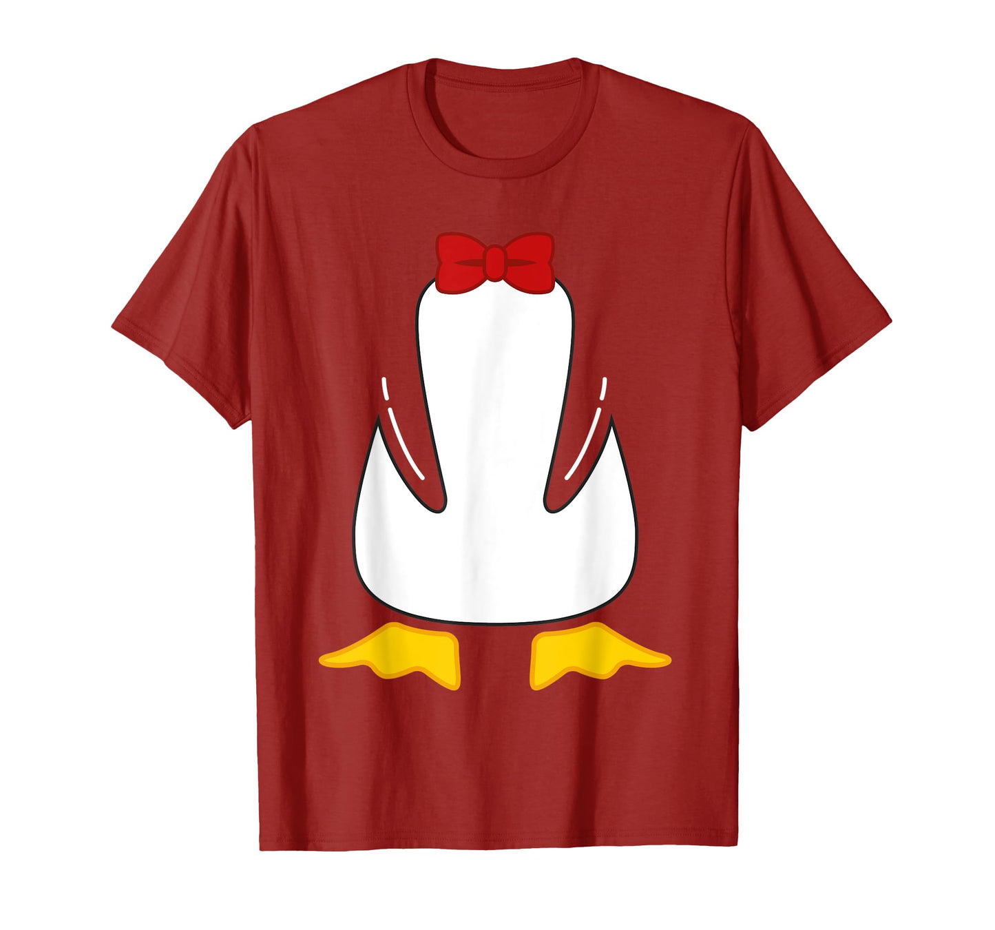 Funny Funky Penguin Body T-Shirt