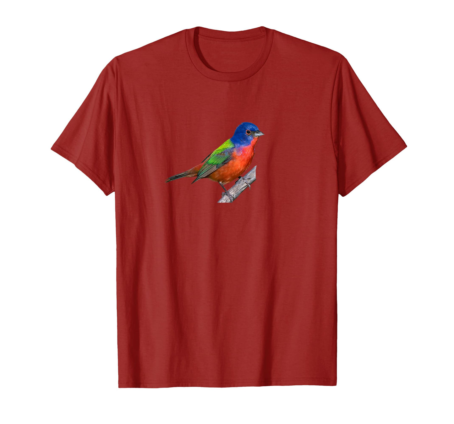 Painted Bunting Shirt Bird Watcher Cardinal Canary Finch T-Shirt