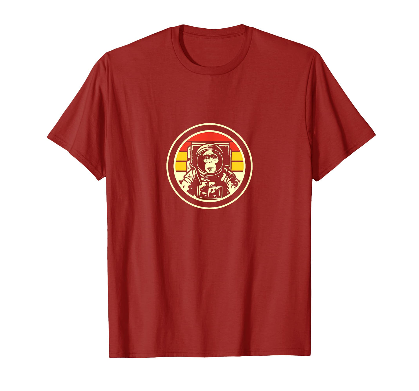 Retro Astronaut Space Monkey T-Shirt