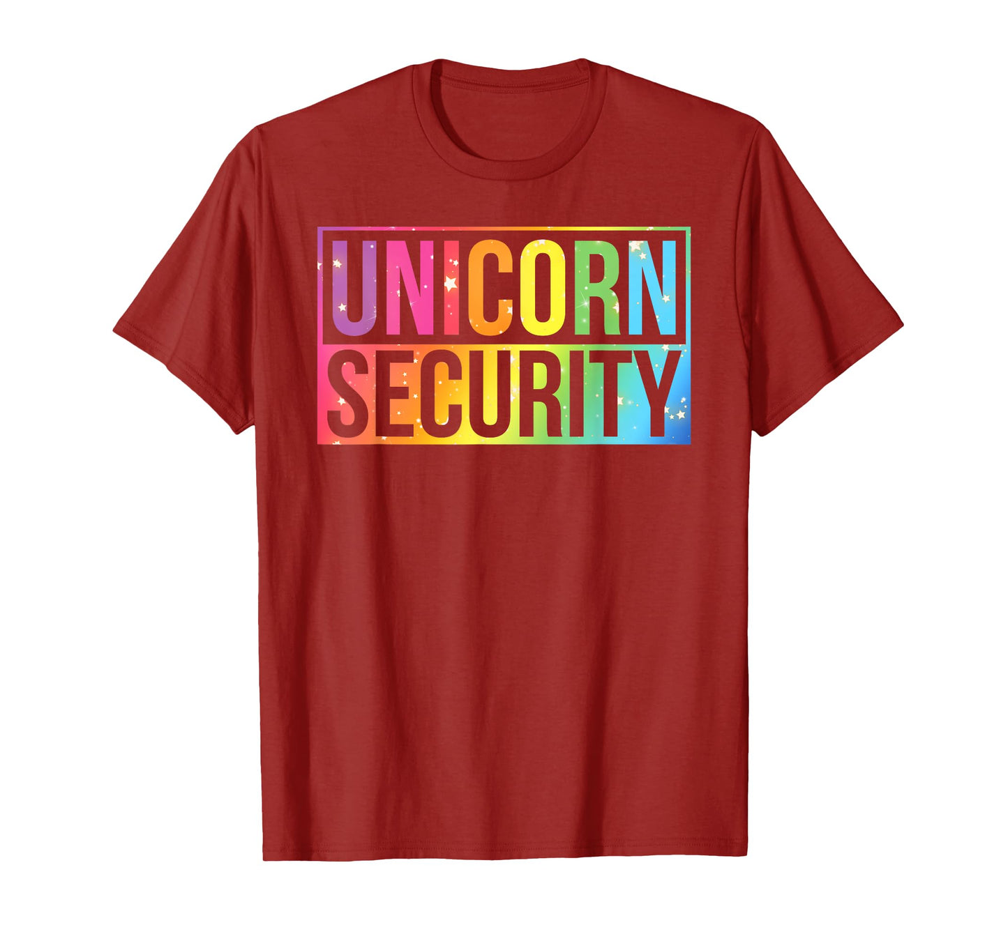 Halloween Mom Dad Daughter Unicorn Security Birthday Party T-Shirt