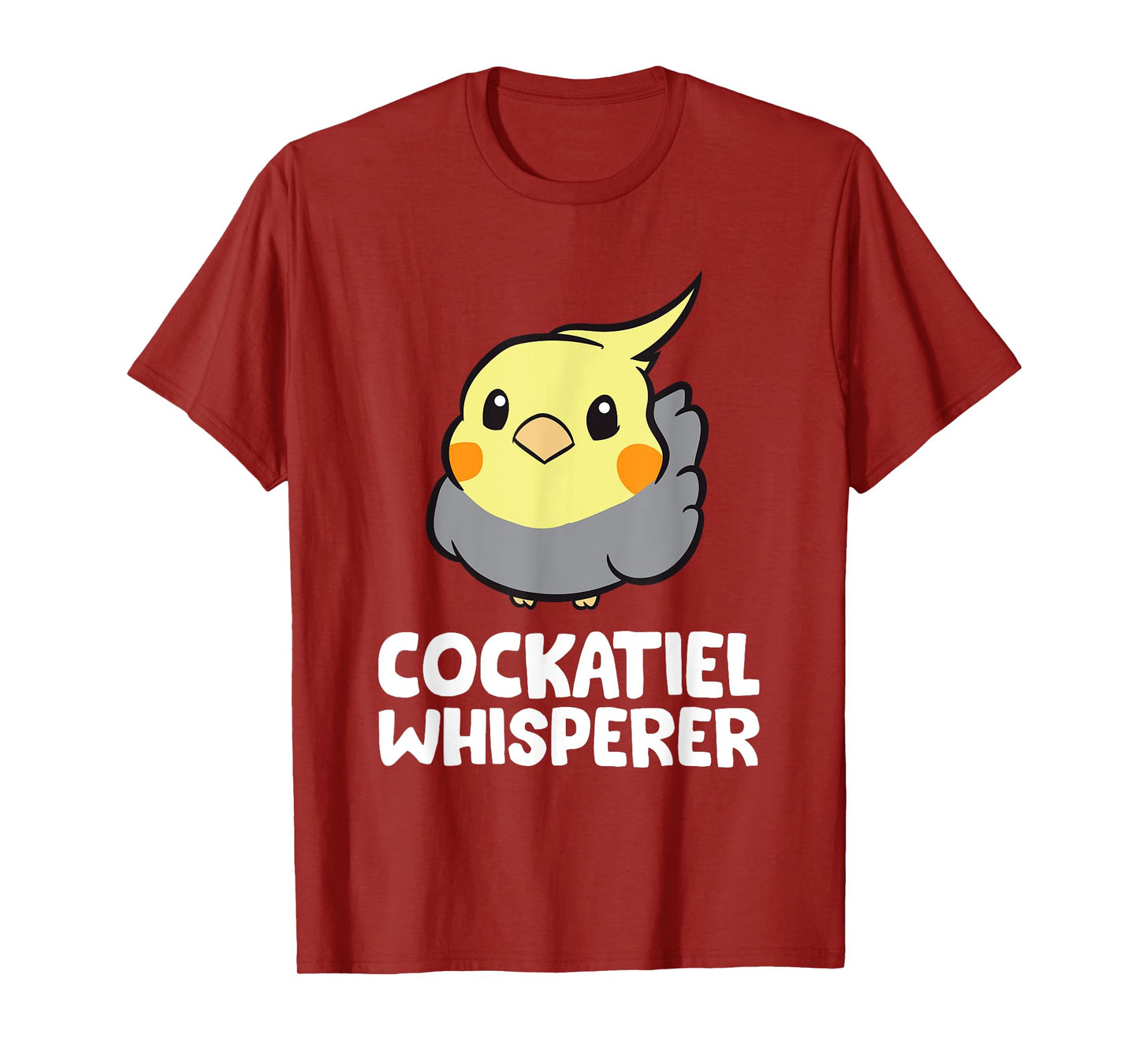 Cockatiel Whisperer Funny Cockatiel T-Shirt