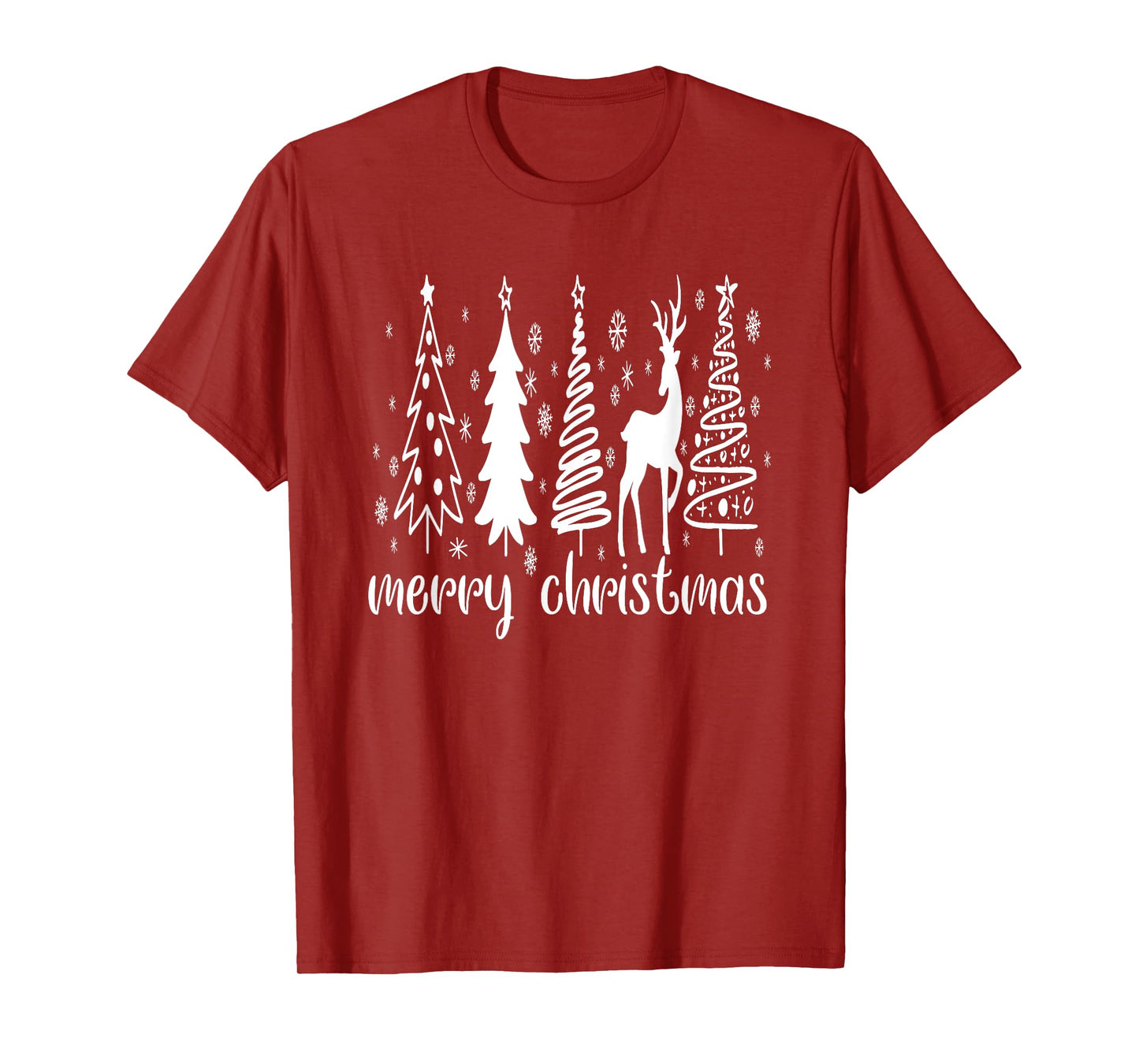 Merry Christmas Holiday Xmas Tree T-Shirt