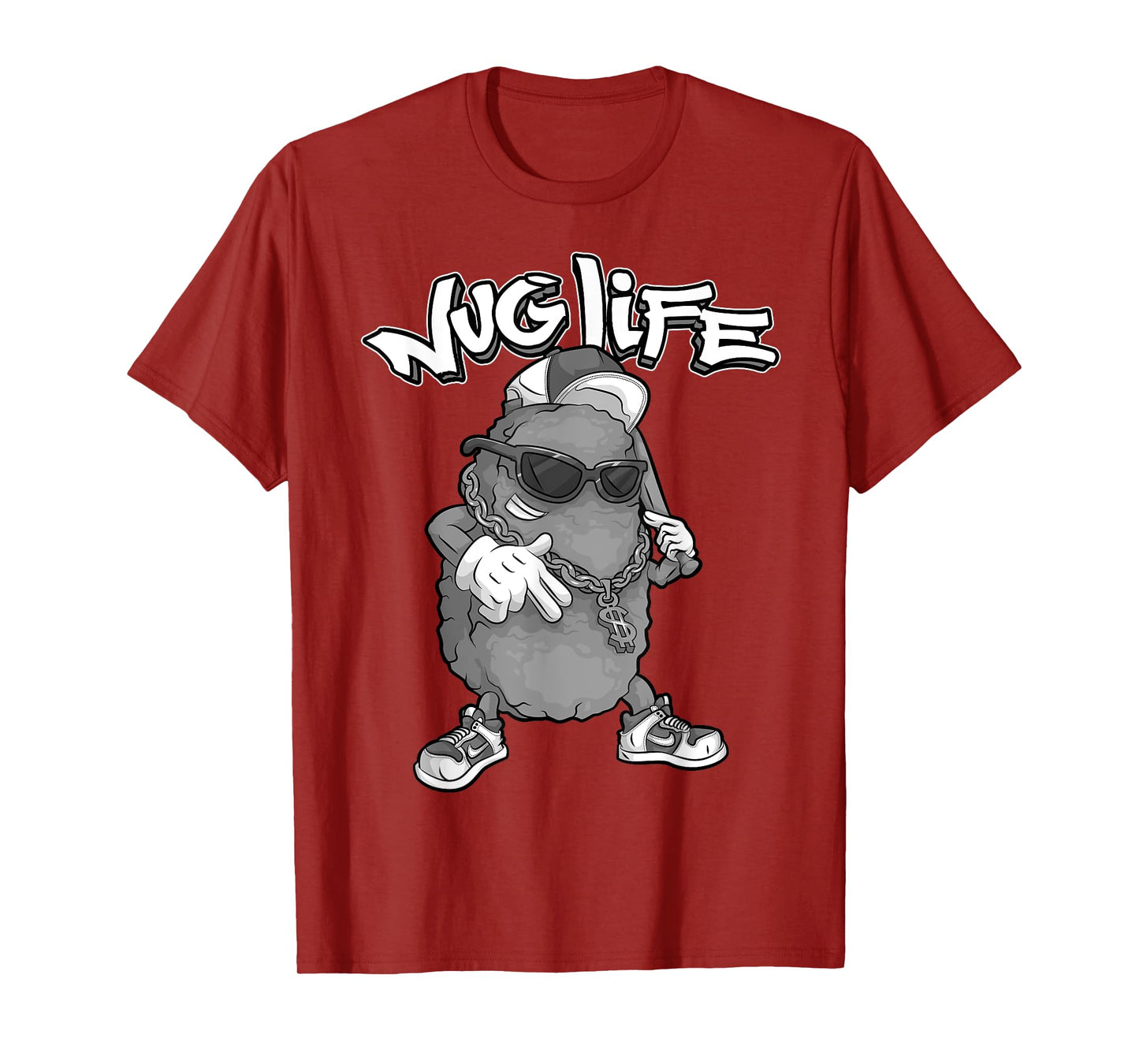 Funny Nug Life Gift | Cute Chicken Nuggets Lover Men Women T-Shirt