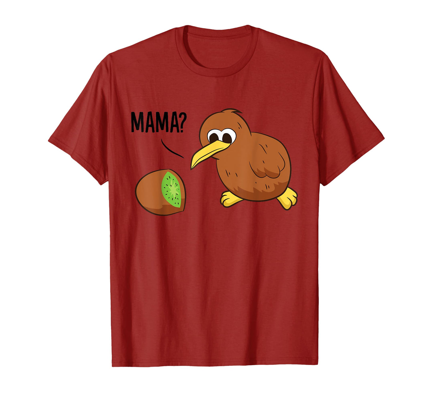 Bird Lover New Zealand Kiwi Fruit Funny Kiwi Mama Birds T-Shirt