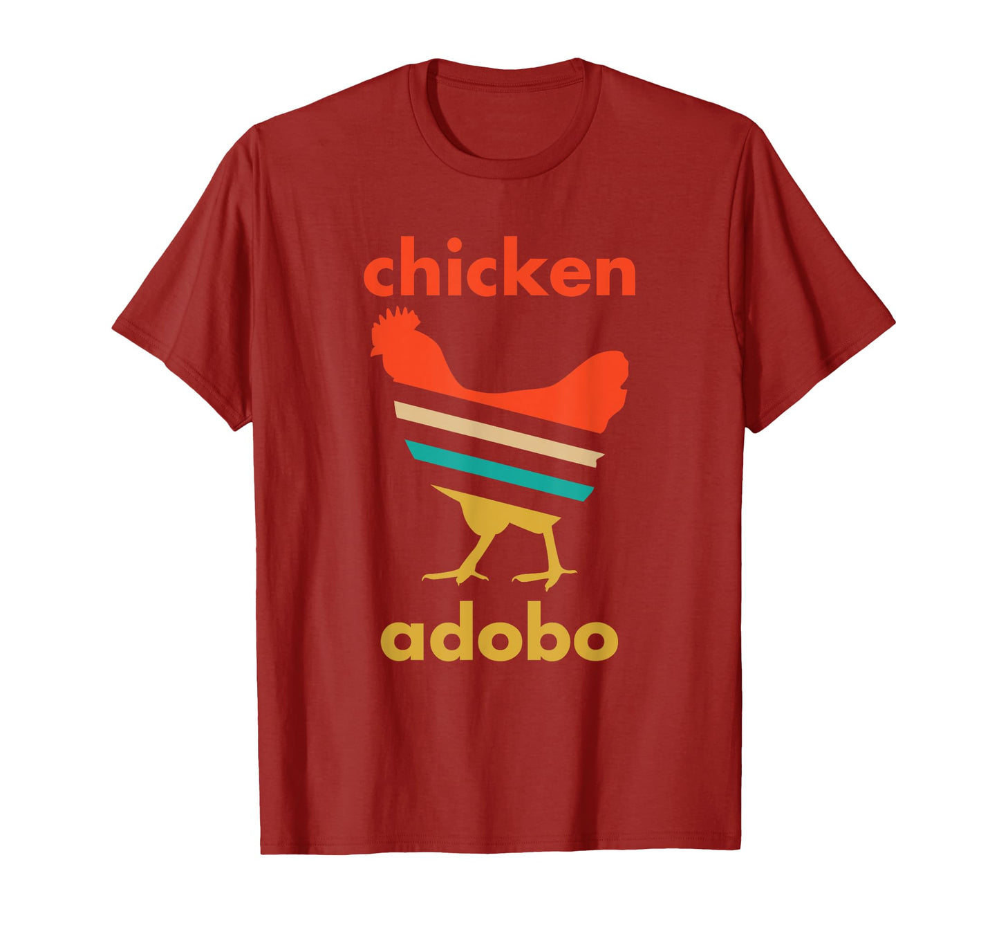 Funny Filipino Adobo Shirt Chicken Adobo Retro Style T-Shirt