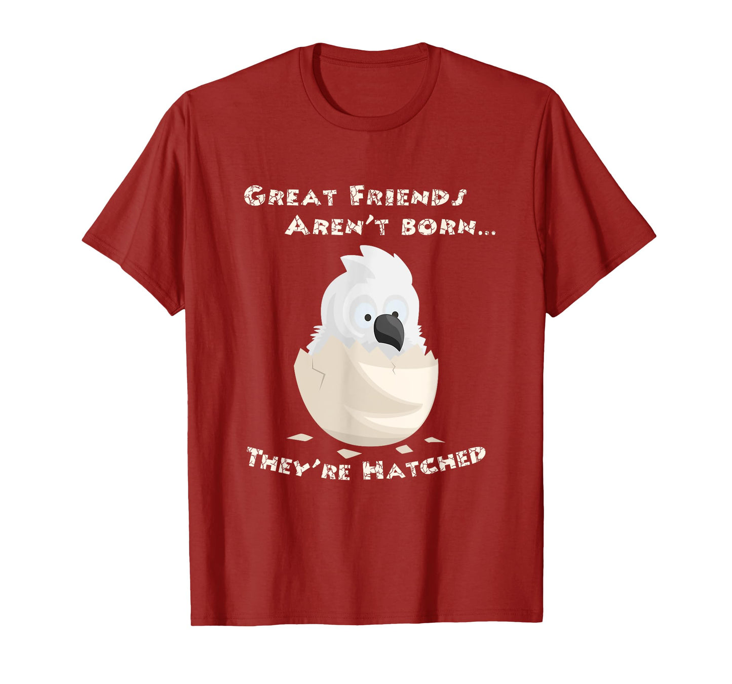 Umbrella Cockatoo Friends Hatched T-Shirt