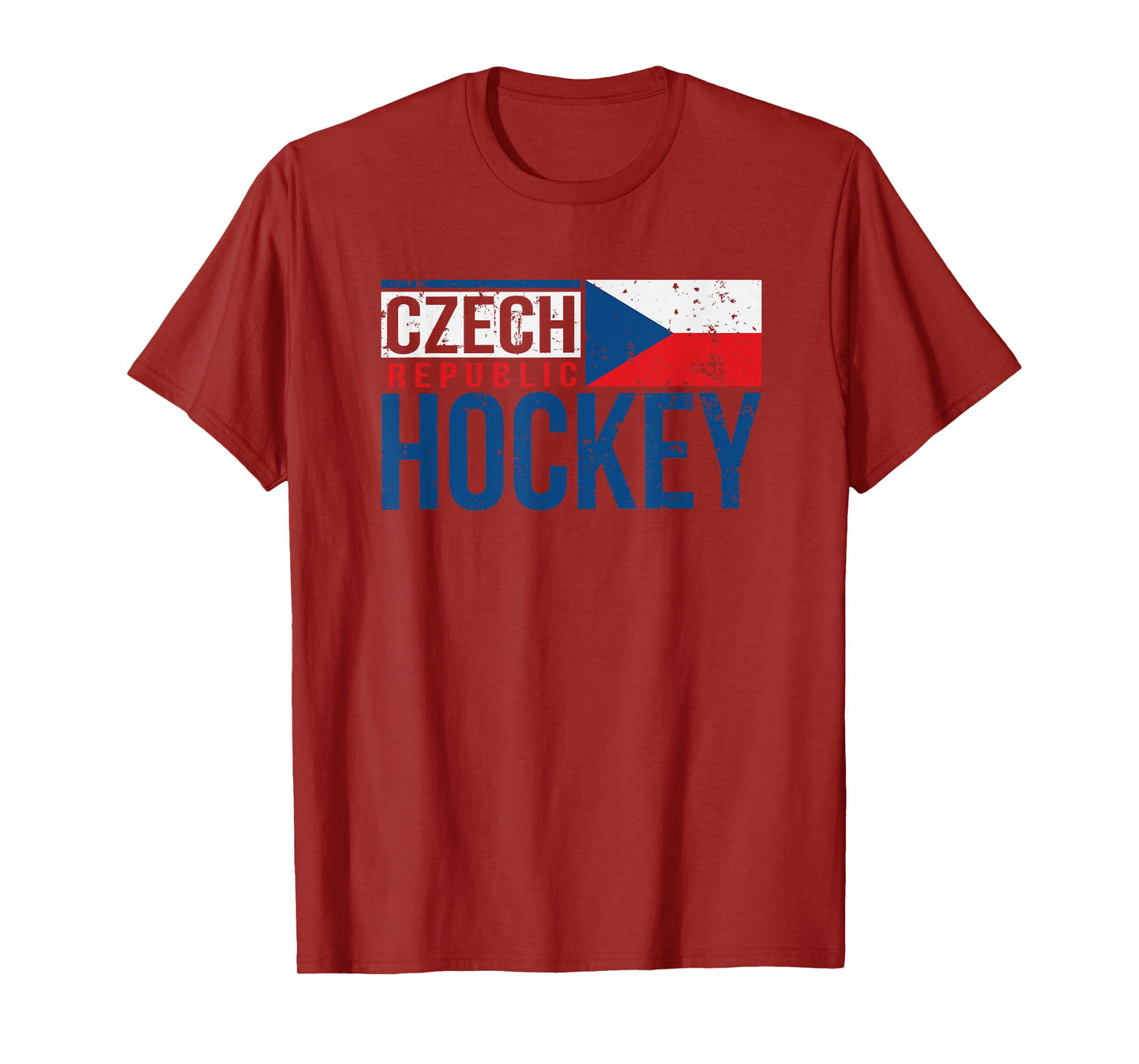Czech Republic Czechia Hockey International Ice Supporter T-Shirt