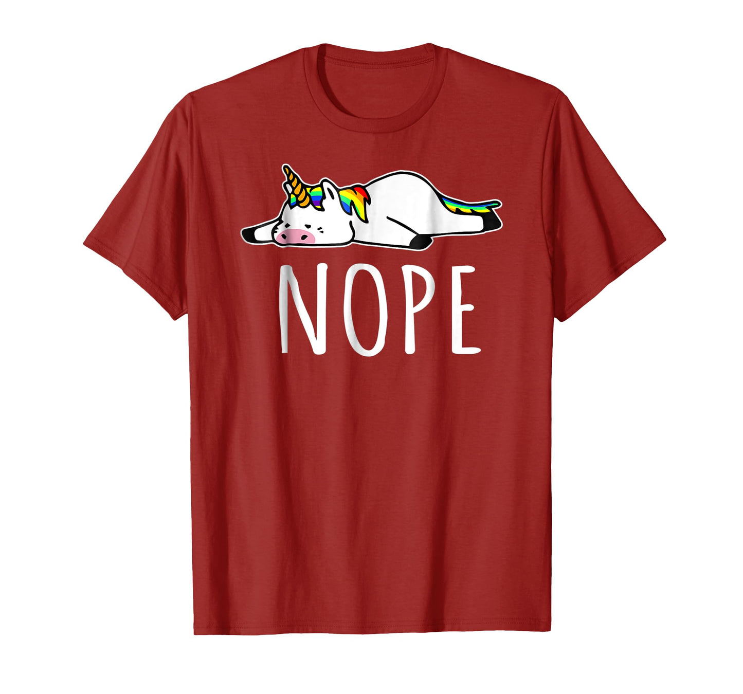 Nope Unicorn Nah Not Gonna Do It T-Shirt
