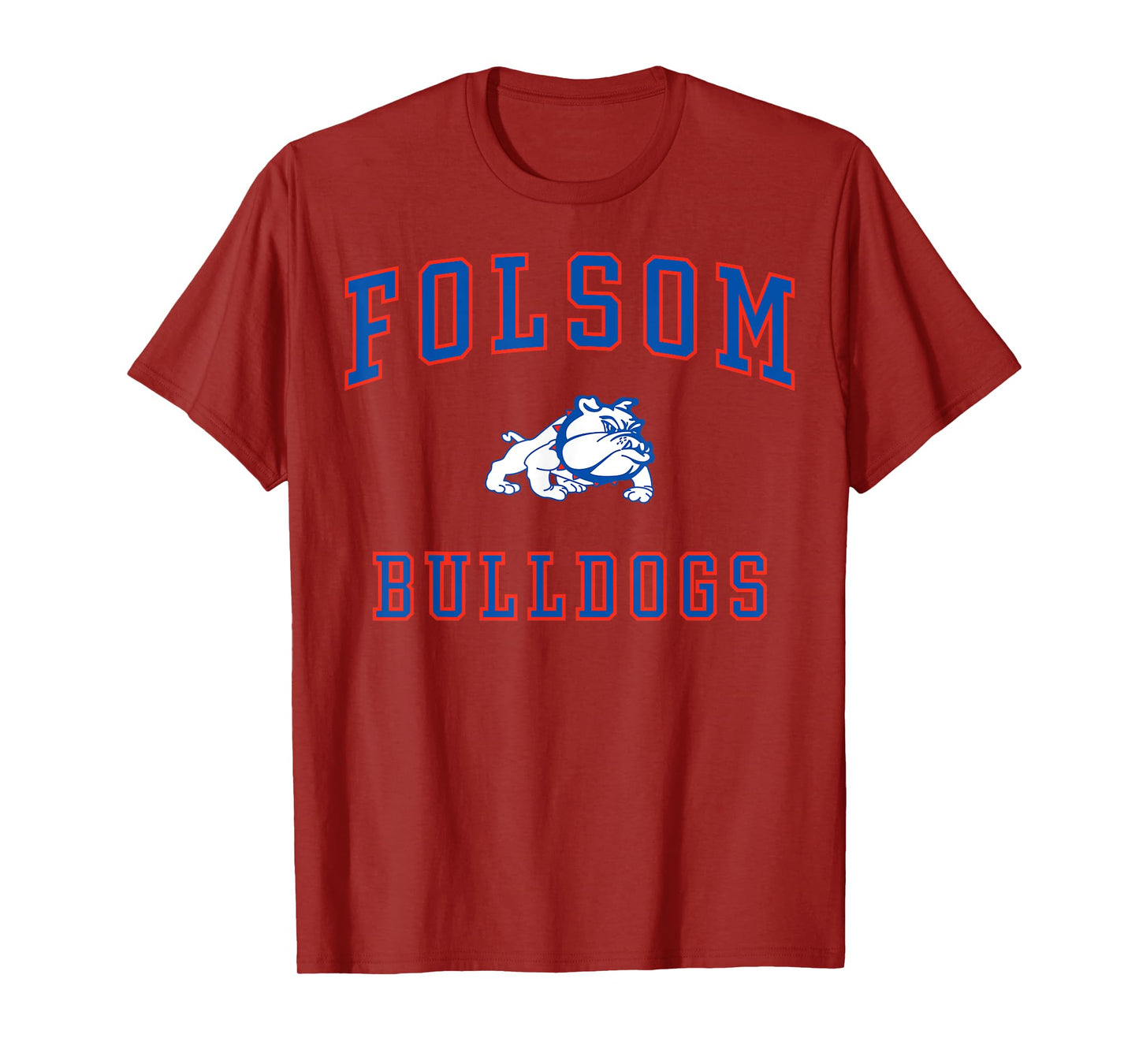 Folsom High School Bulldogs T-Shirt C1 T-Shirt