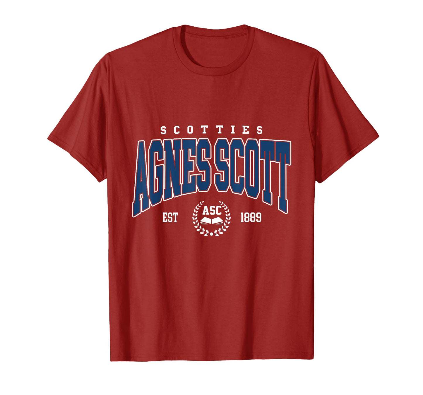 Scotties Agnes Scott of Technology Arch Retro for Men Women T-Shirt