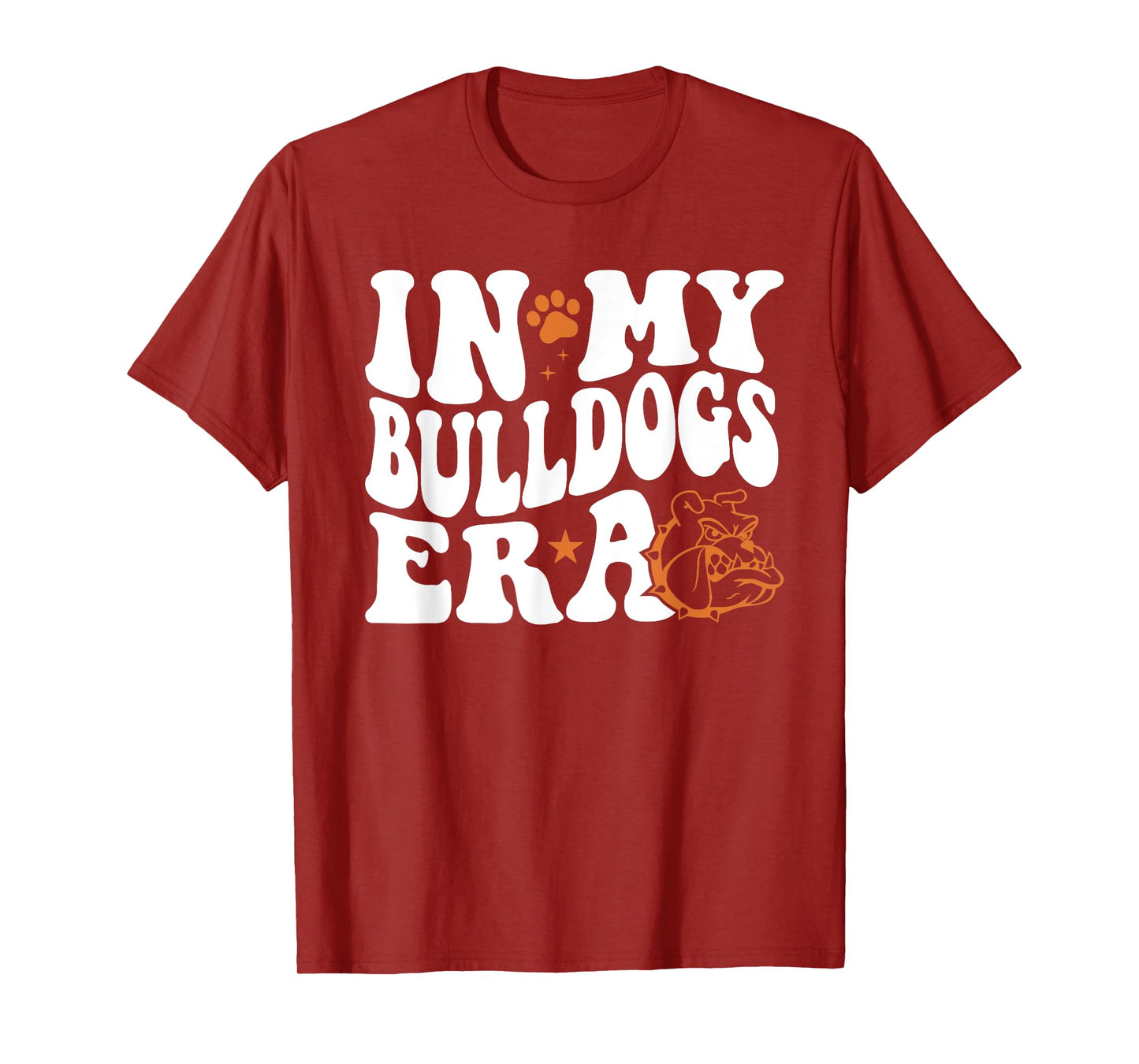 In My Bulldogs Era for Bulldog Mascot Sports Fan Men Women Girls Kids T-Shirt