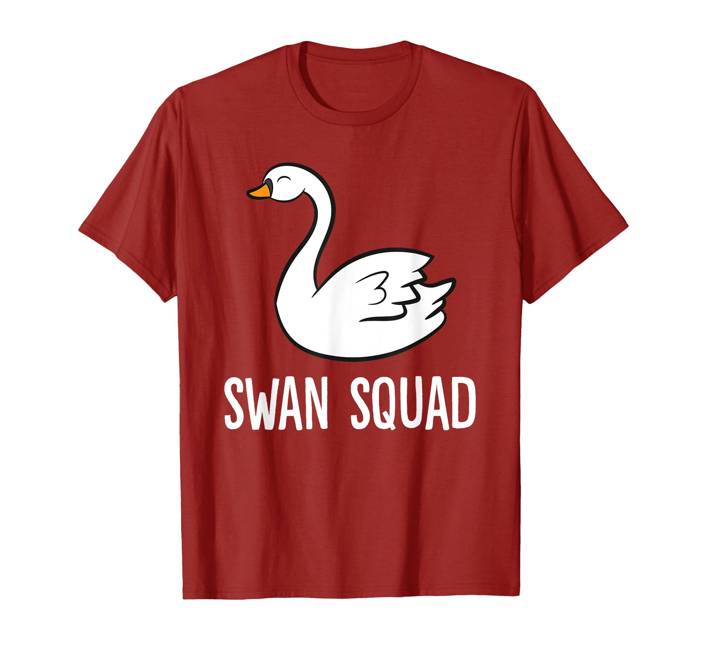 Swan Squad Funny Swan Bird T-Shirt