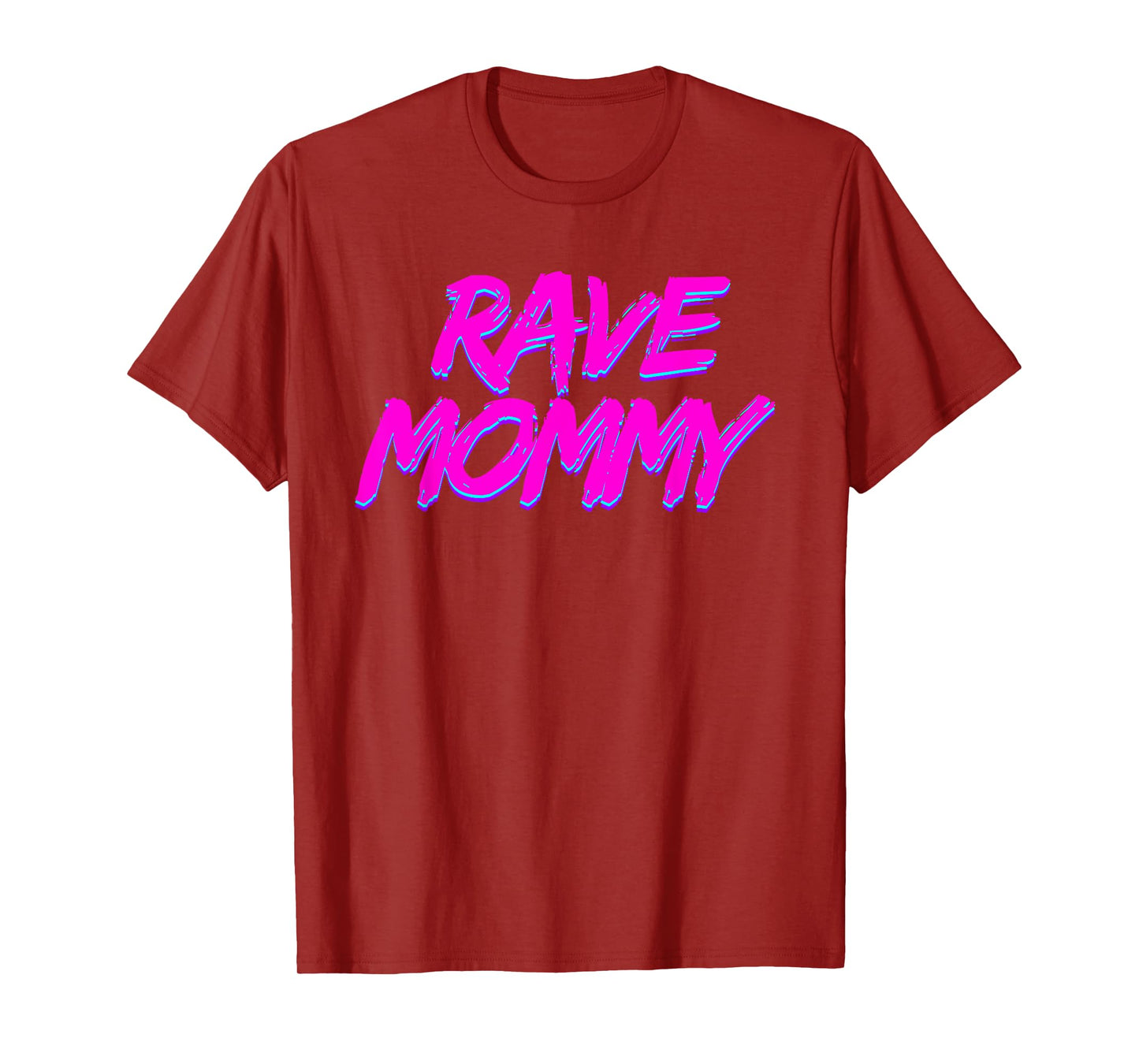 Rave Mommy Techno Rave Festival Party EDM Dance Bass Woman T-Shirt