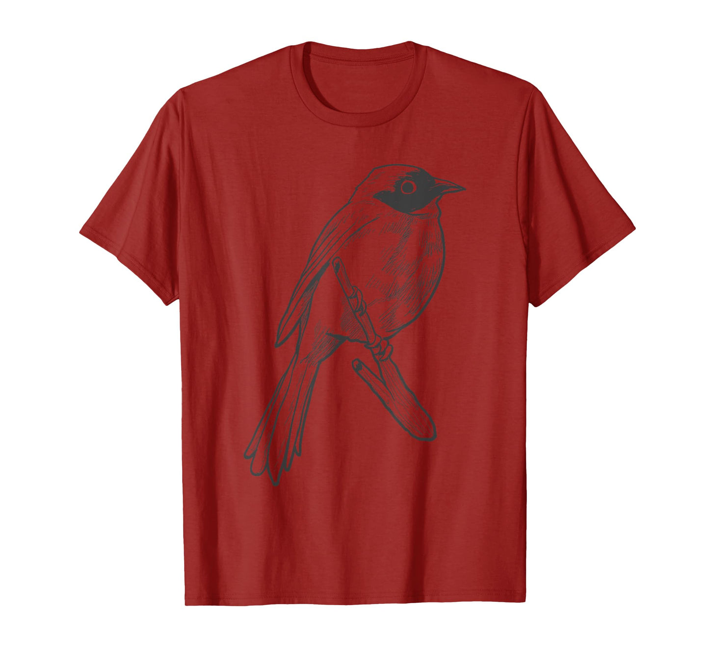 Vintage Birder Graphic Retro Chickadee Bird T-Shirt