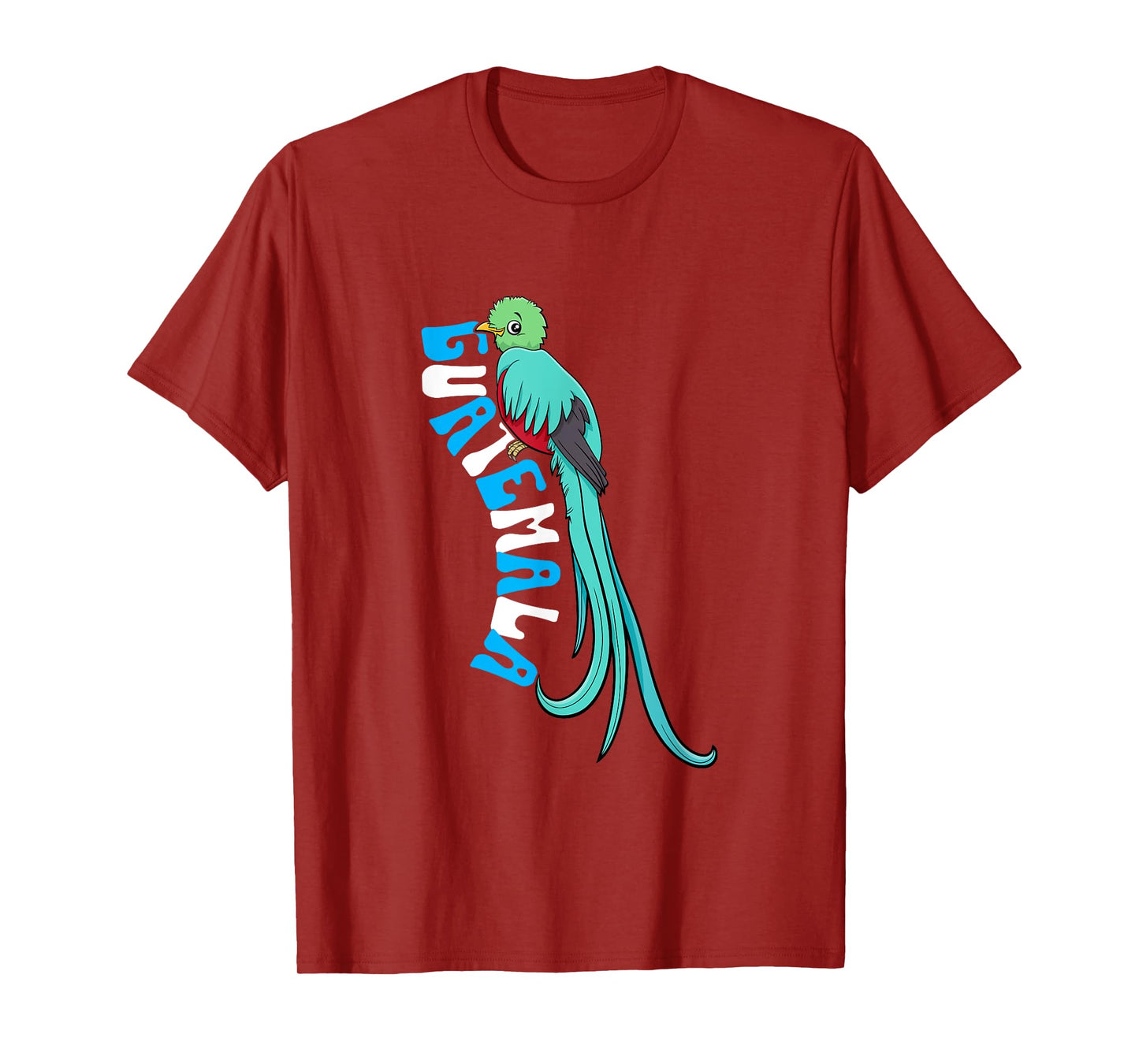 Guatemala Guatemalan Quetzal T-Shirt, Black