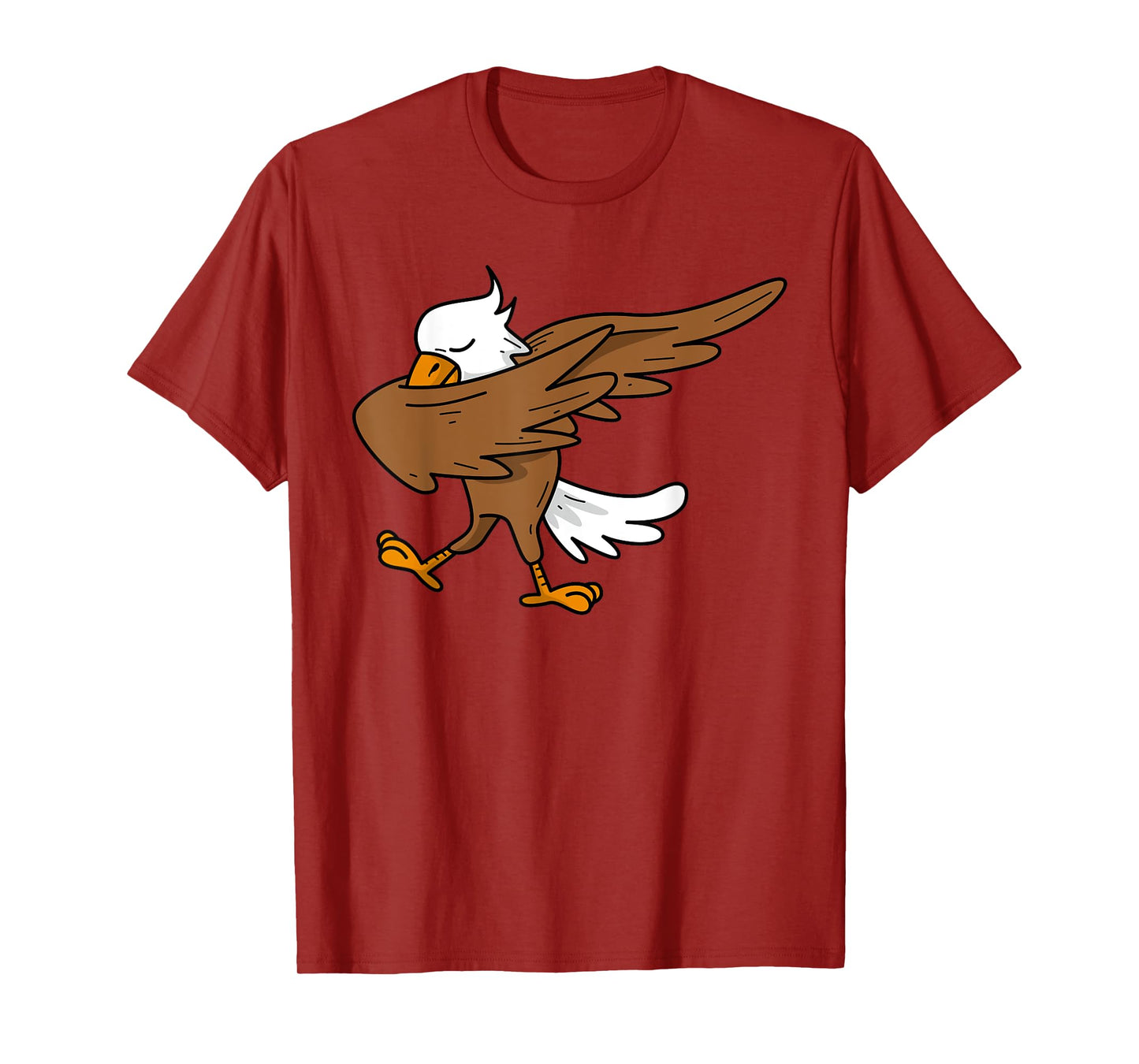 Dabbing Eagle | Large Bird America Hilarious USA Gift T-Shirt