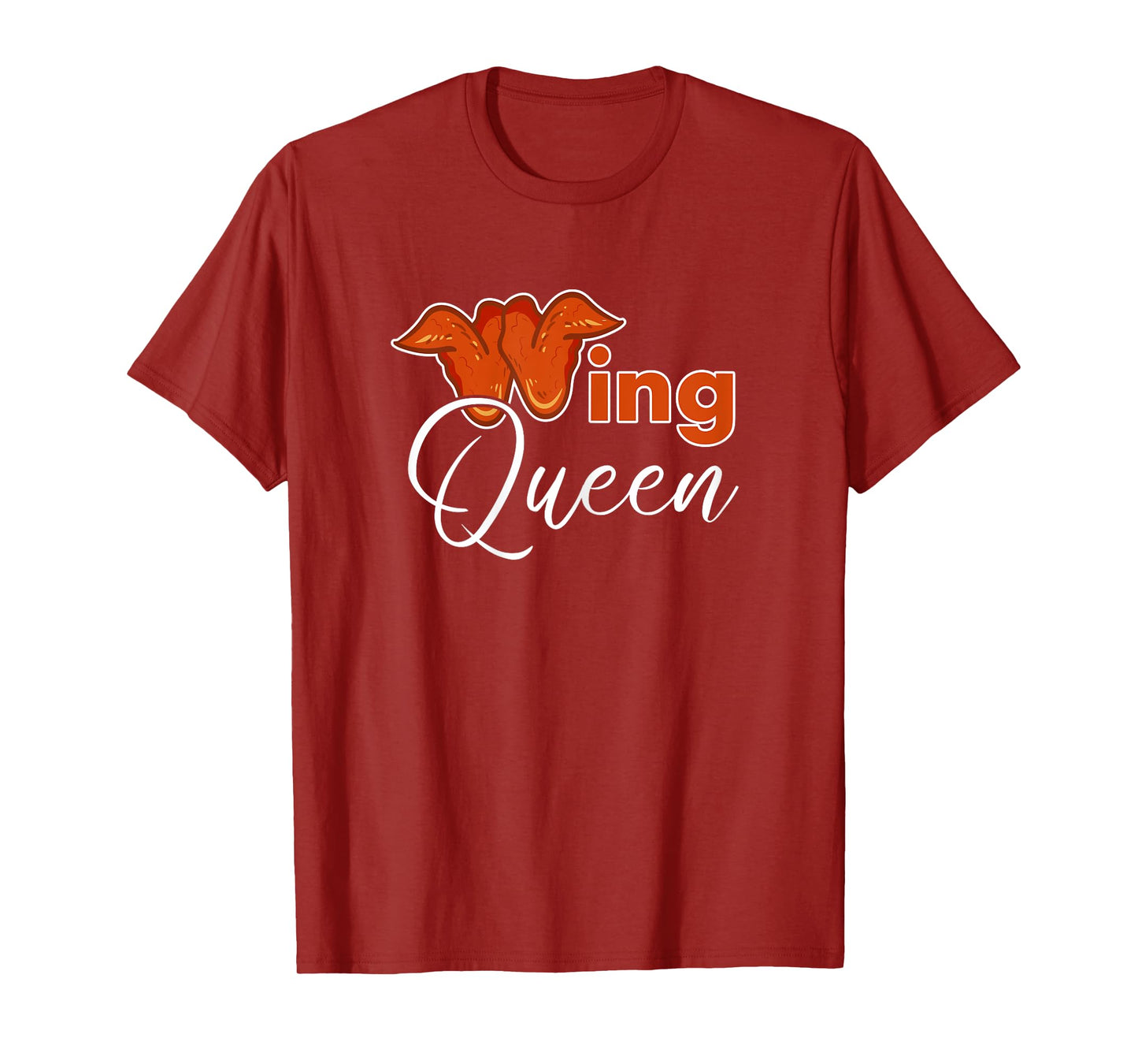 Chicken Wing Shirt Funny Wing Queen Fried Chicken T-Shirt