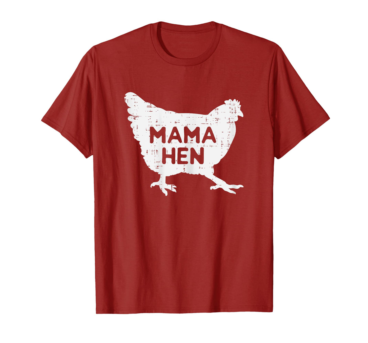 Mama Hen Chicken Funny Mothers Day Farm Farmer Mom Women T-Shirt