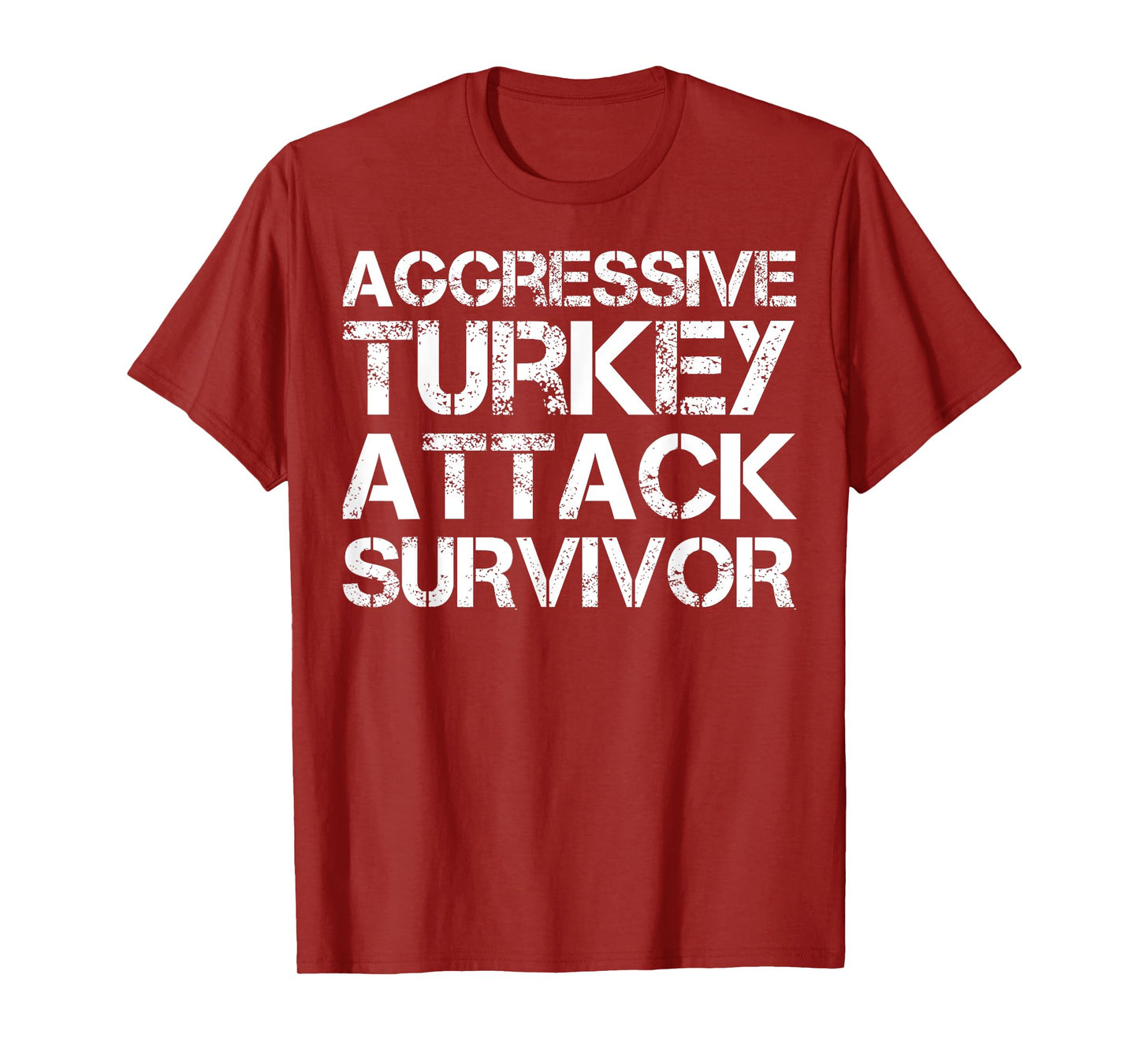 Aggressive Turkey Attack Survivor T-Shirt