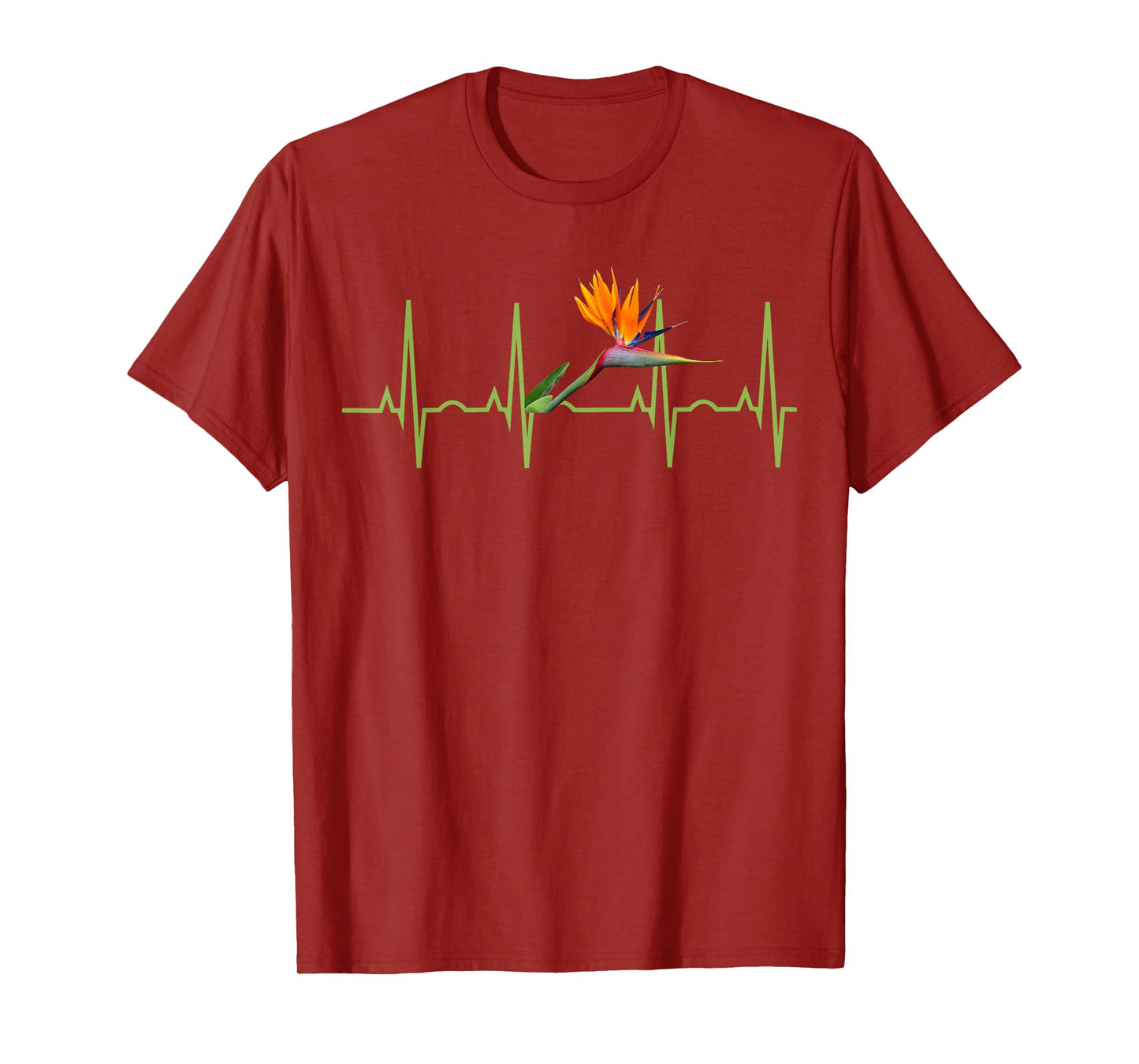 Bird of Paradise Shirt - Best Flower Heartbeat T-Shirt T-Shirt