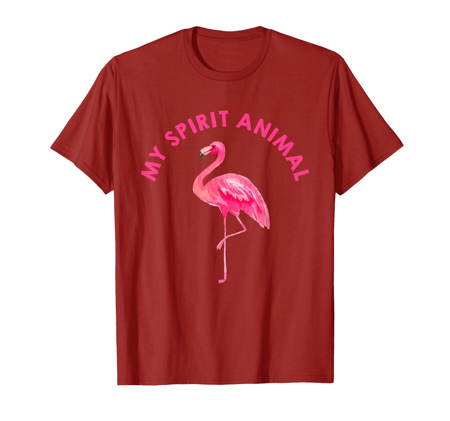 Flamingo Spirit Animal - Cute Flamingo Lover T-Shirt
