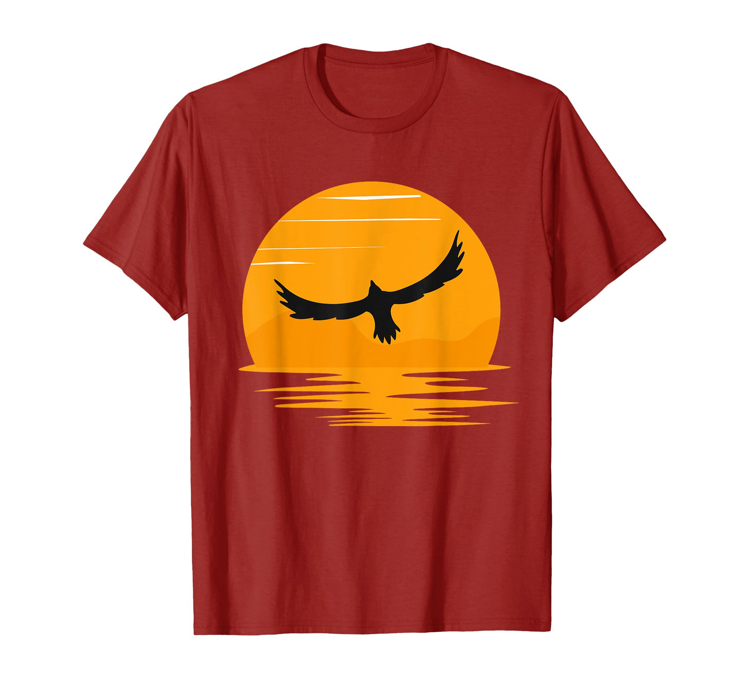 Flying Soaring Bald Eagle Bird Lover Gift For Men Women Kids T-Shirt