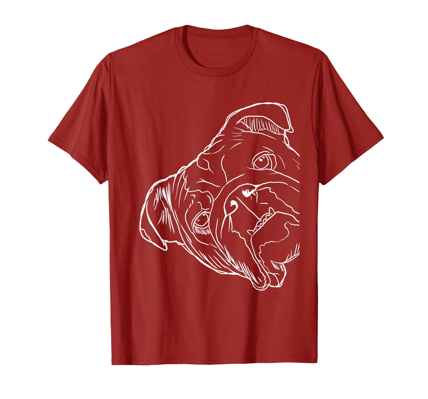Funny Dog English Bulldog T-Shirt for Men Women Kids
