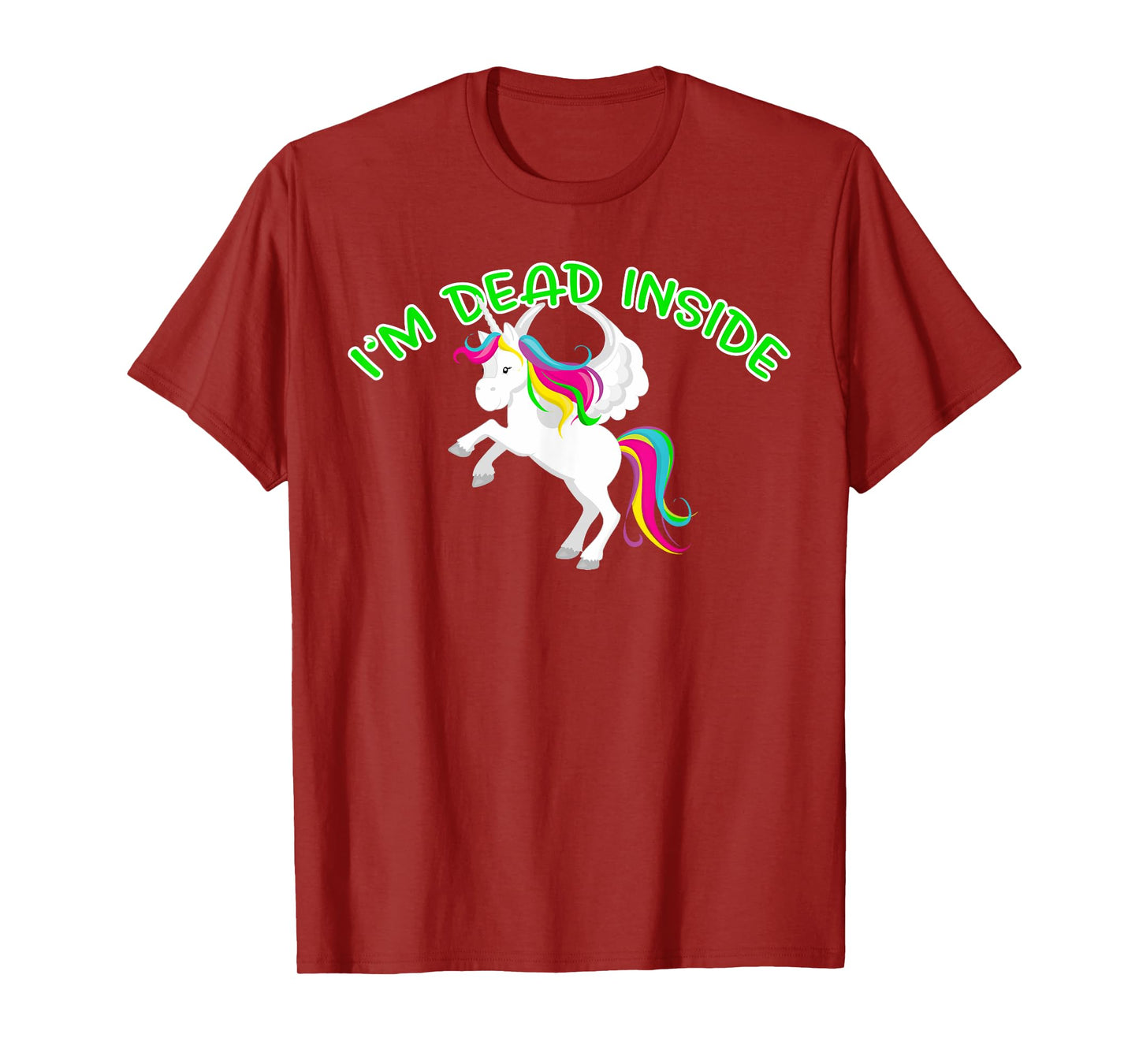 I'm Dead Inside Funny T-Shirt Unicorn T-Shirt