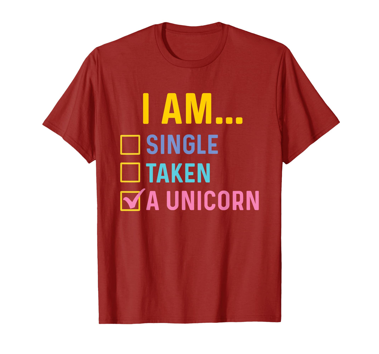I Am A Unicorn - Mystical Creature Magical Rainbow Unicorn T-Shirt