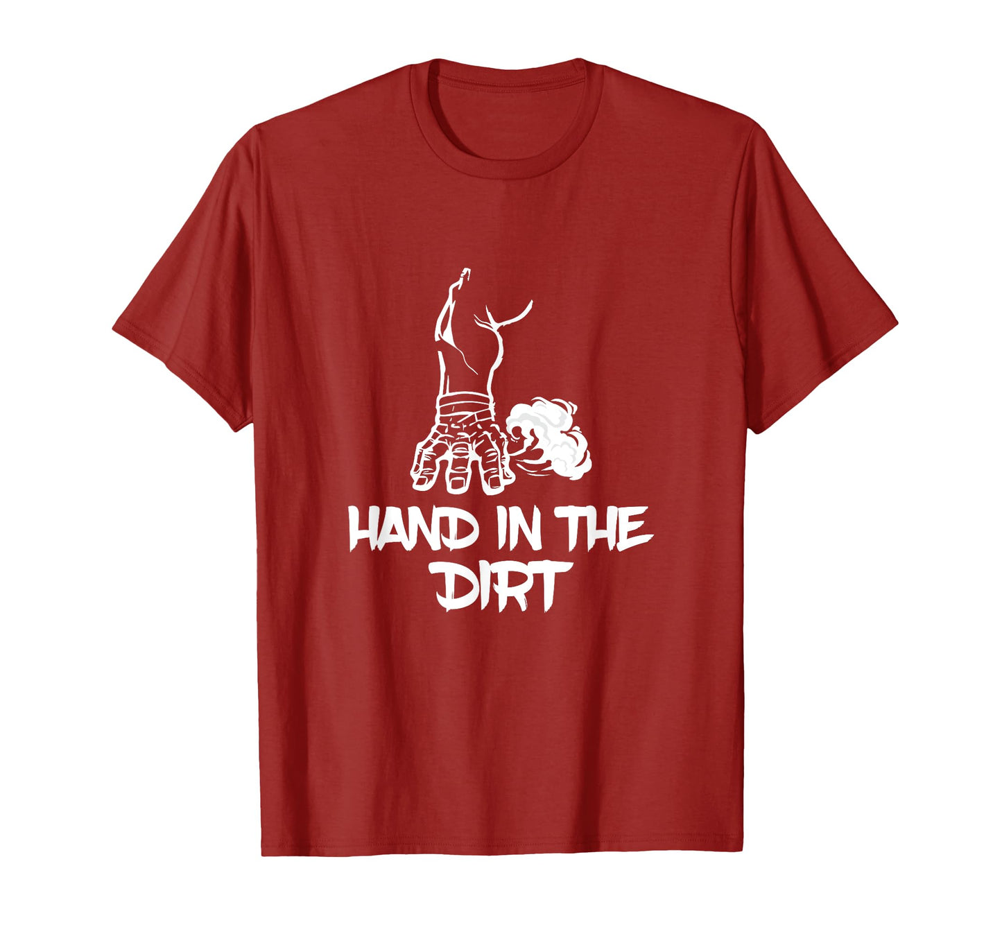 Hand In The Dirt American Football Defensive Line Lineman T-Shirt