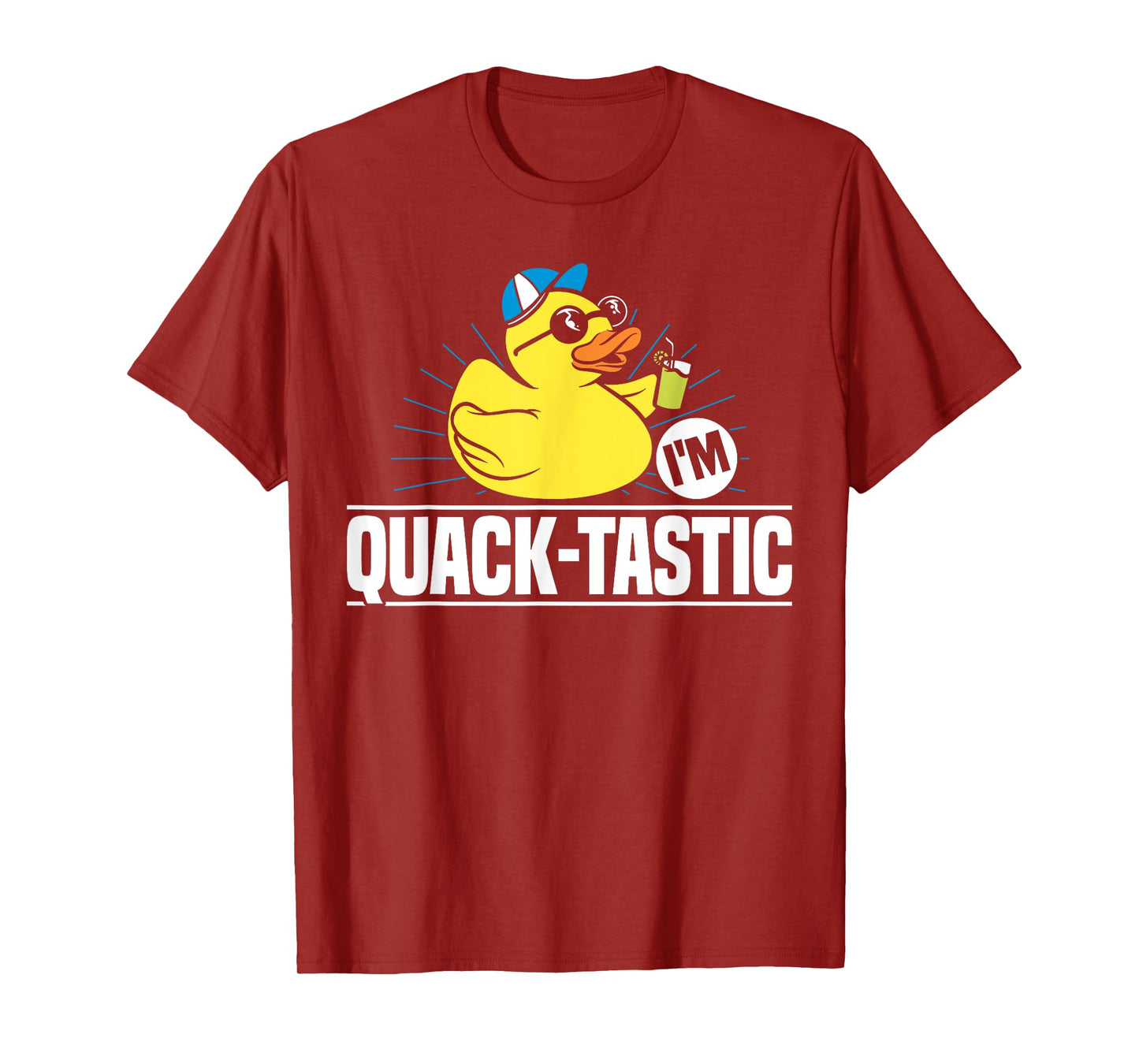 Im Quack-Tastic Rubber Duck Bath Duck T-Shirt