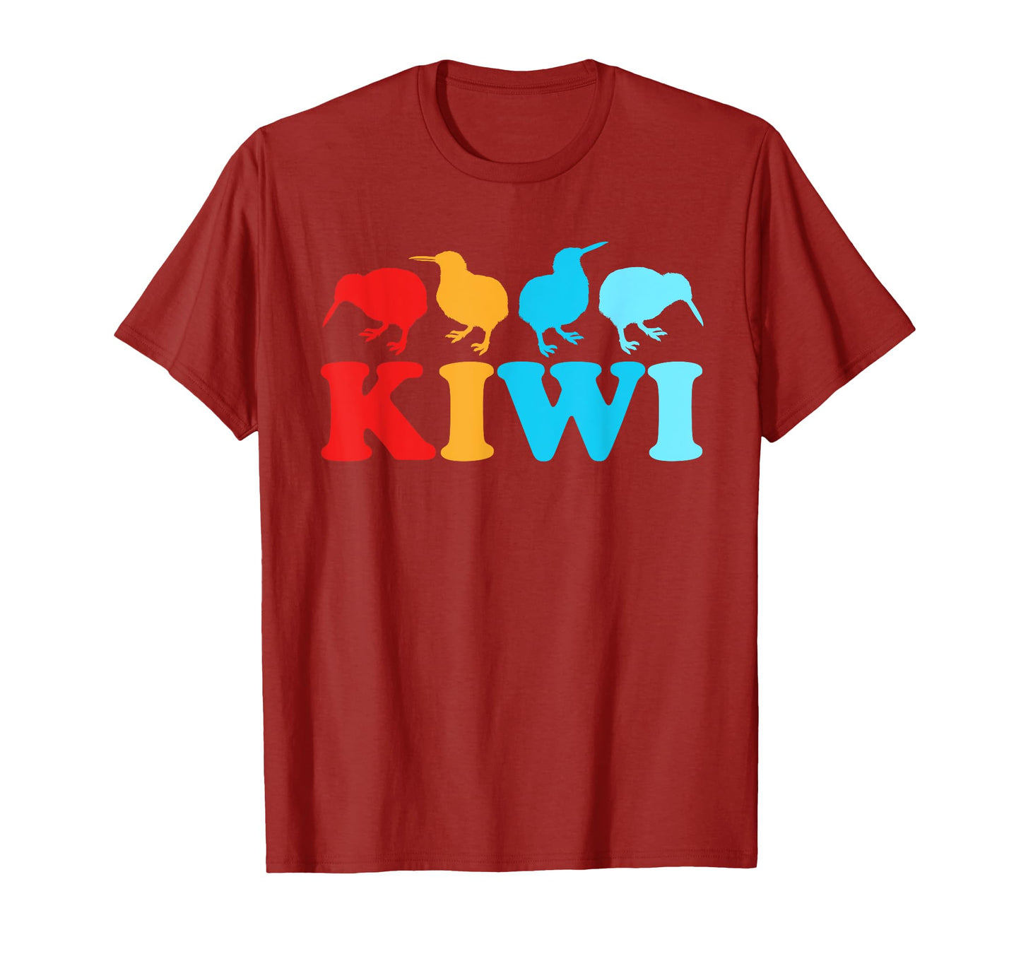 Kiwi Squad New Zealand Kiwi Bird T-Shirt