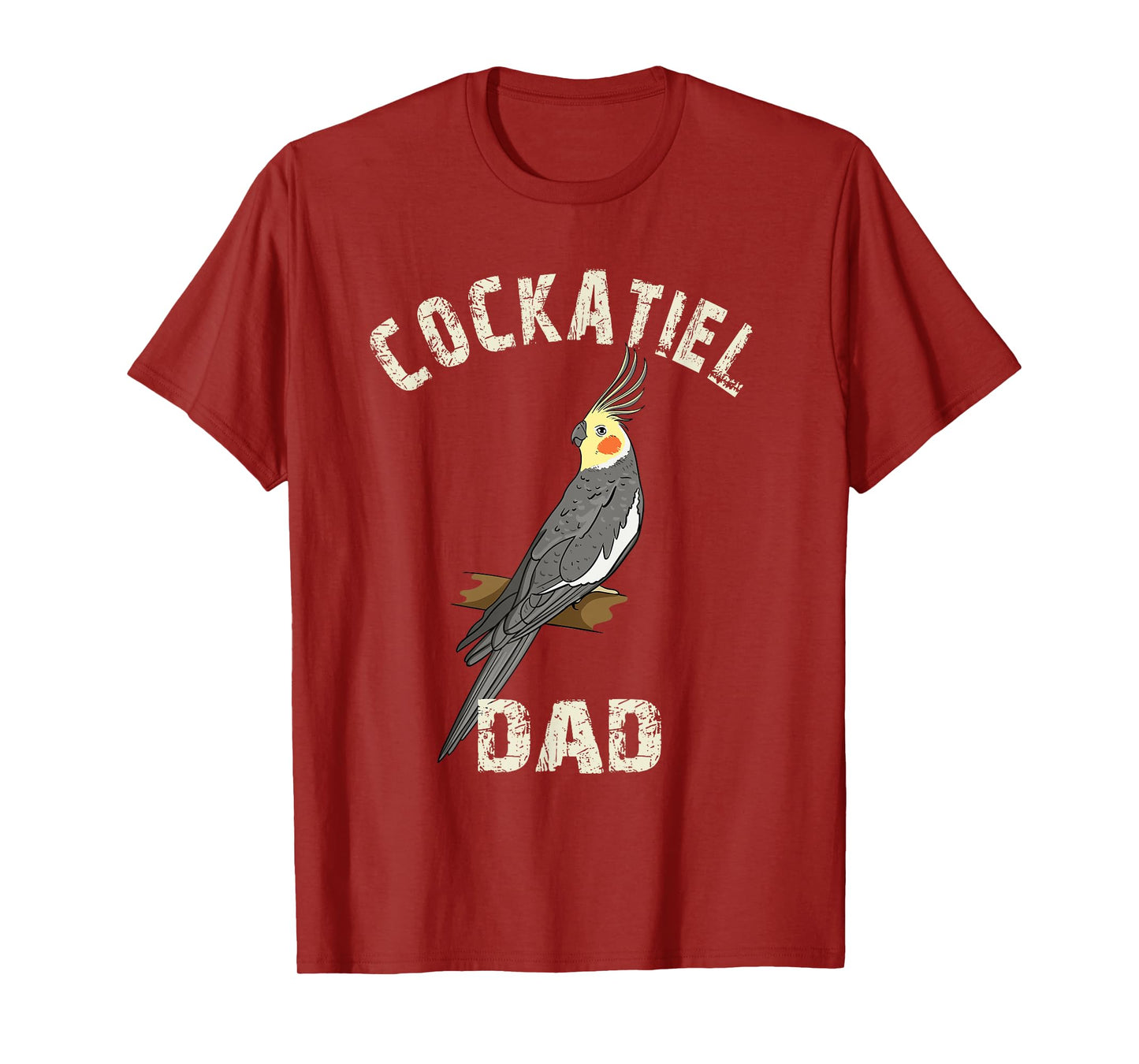 Cockatiel Dad Gift Cockatiel Parrot Bird Owner Gifts T-Shirt