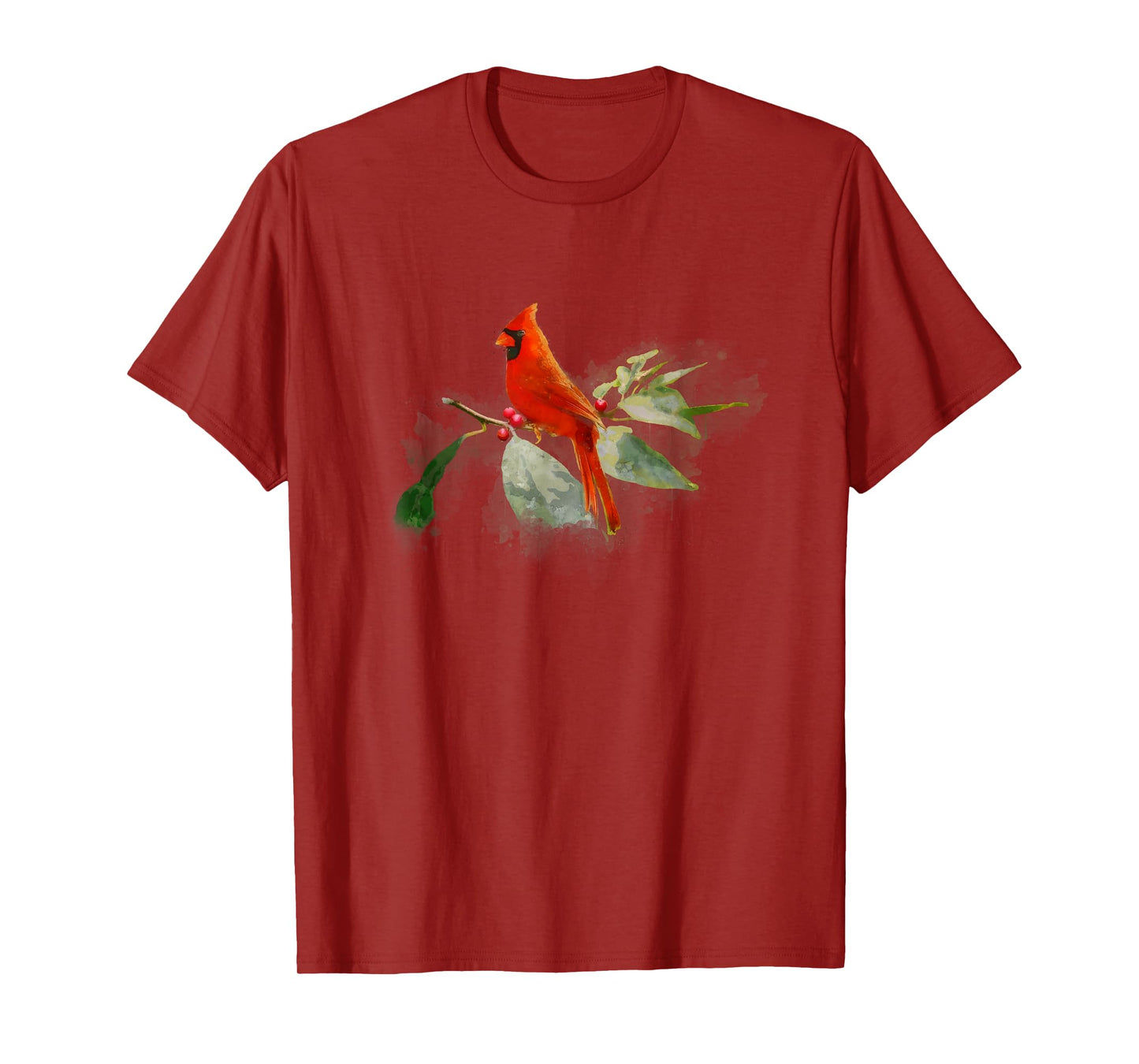 Wild Red Cardinal Bird T-Shirt T-Shirt