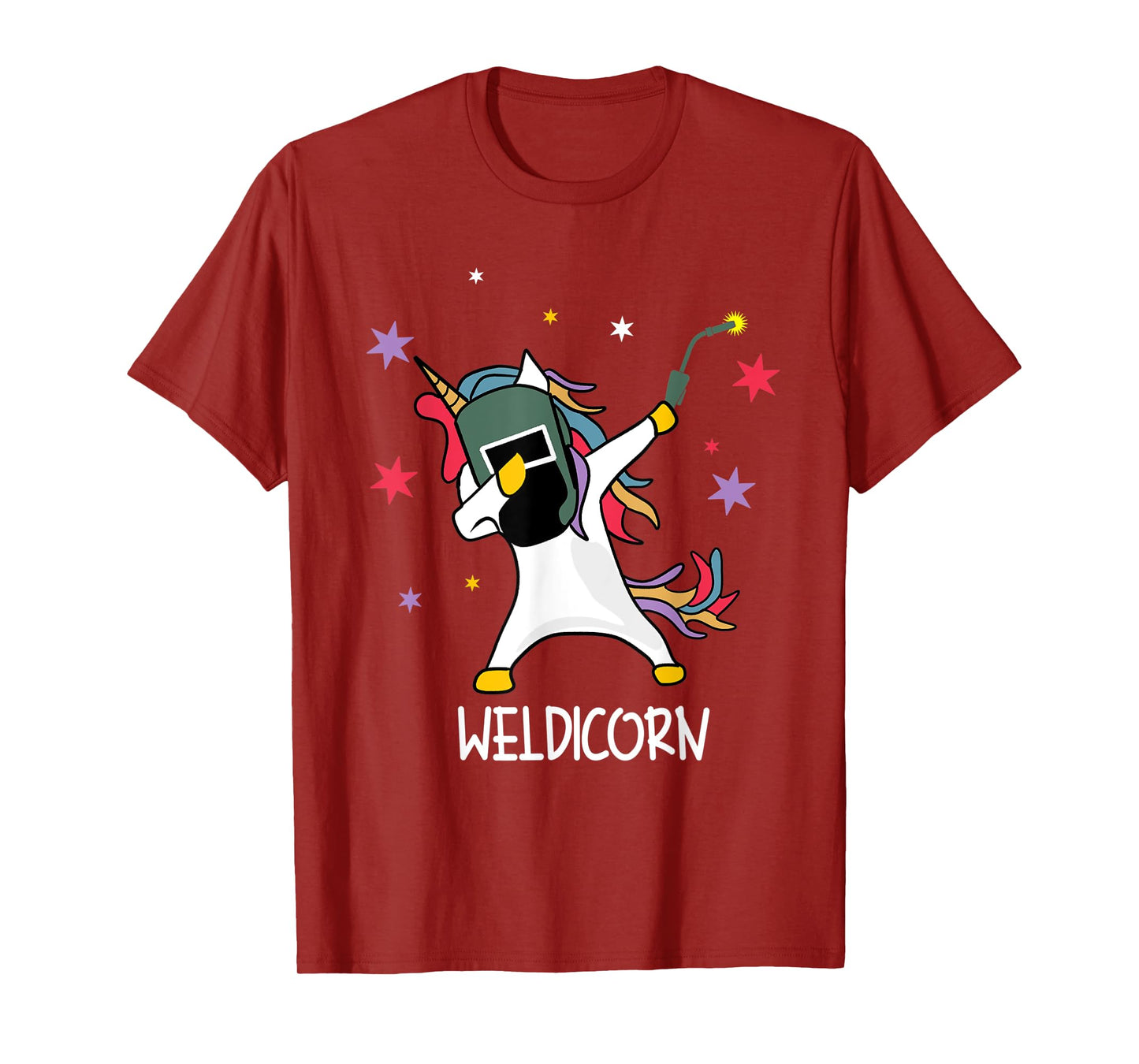 Weldicorn Welding Unicorn Dubbing | Funny Welder T-Shirt