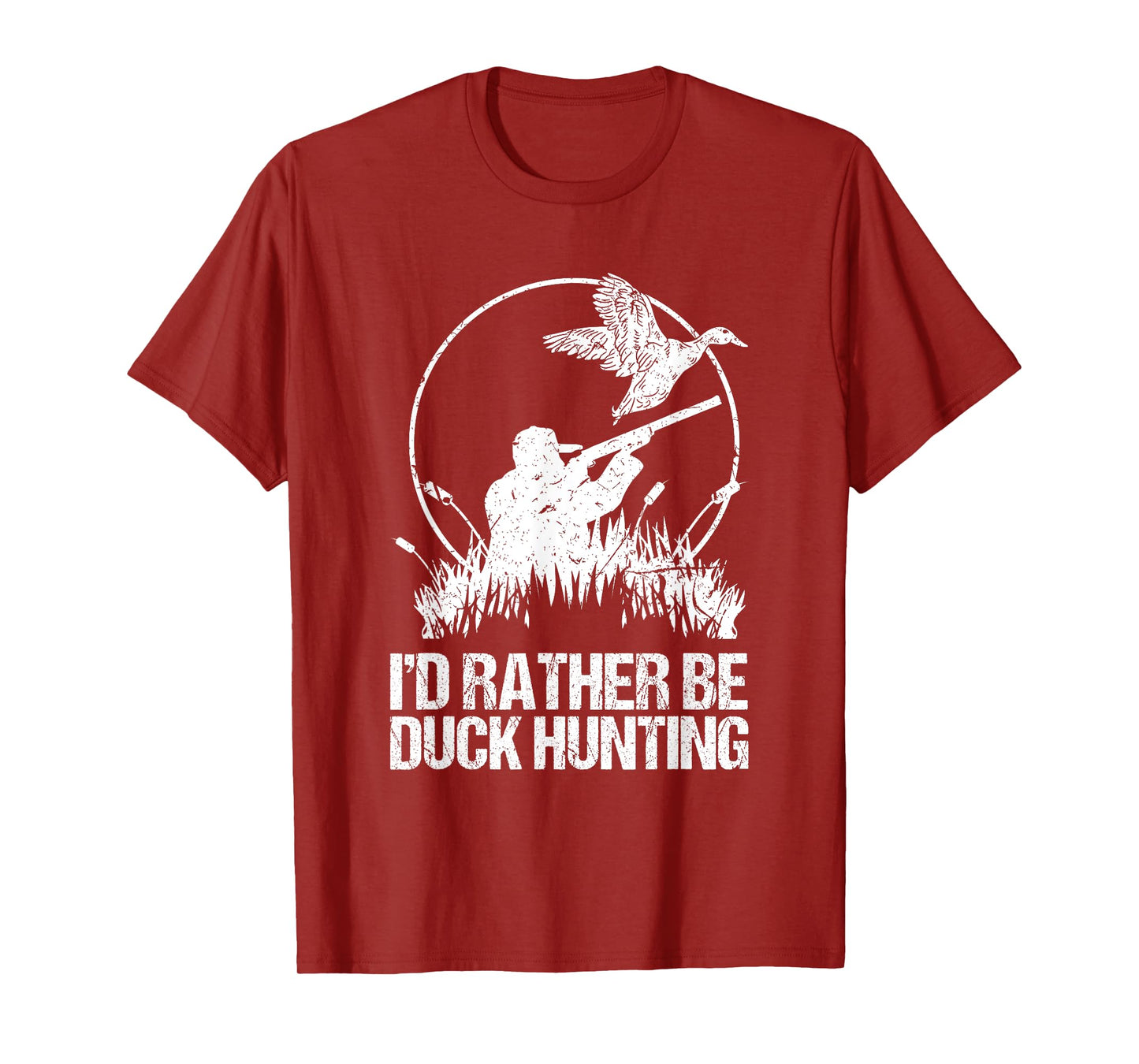 Id Rather Be Duck Hunting Funny Goose Hunter Gift T-Shirt