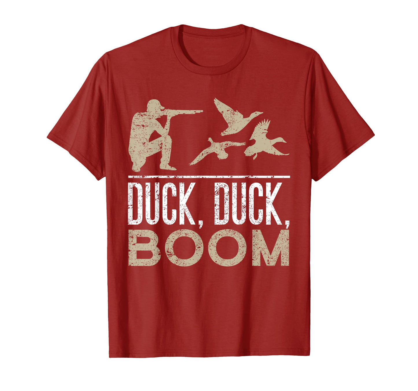 Duck Duck Boom Funny Duck Hunting T-Shirt
