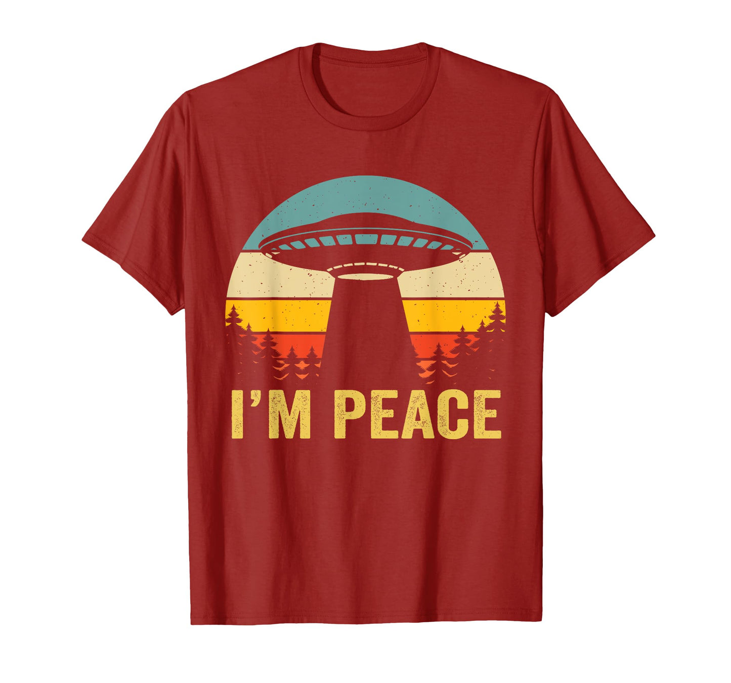 I Come In Peace im Peace Matching Couples Alien T-Shirt