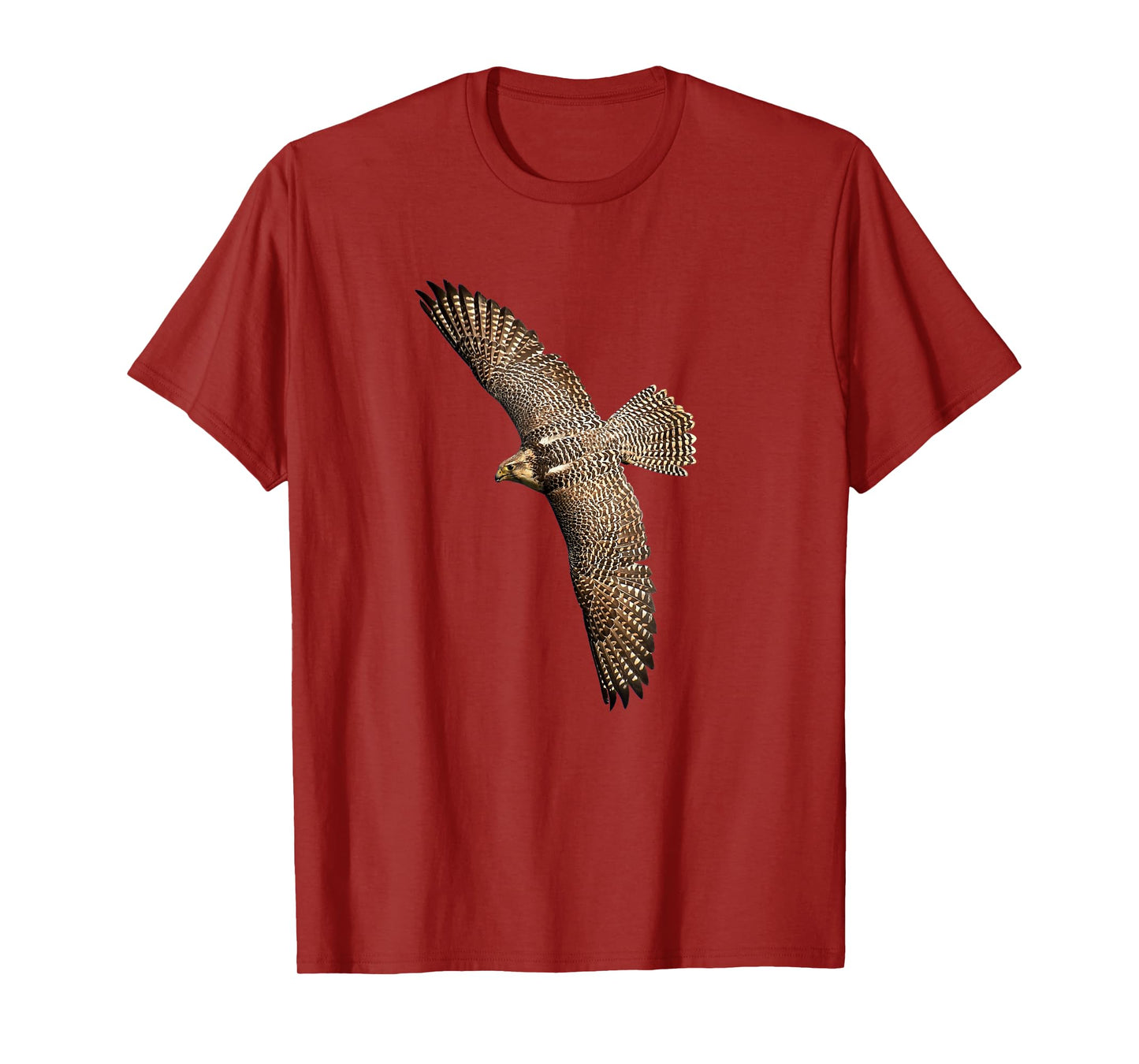 Beautiful Falcon Raptor Flight Bird of Prey Birder T-Shirt