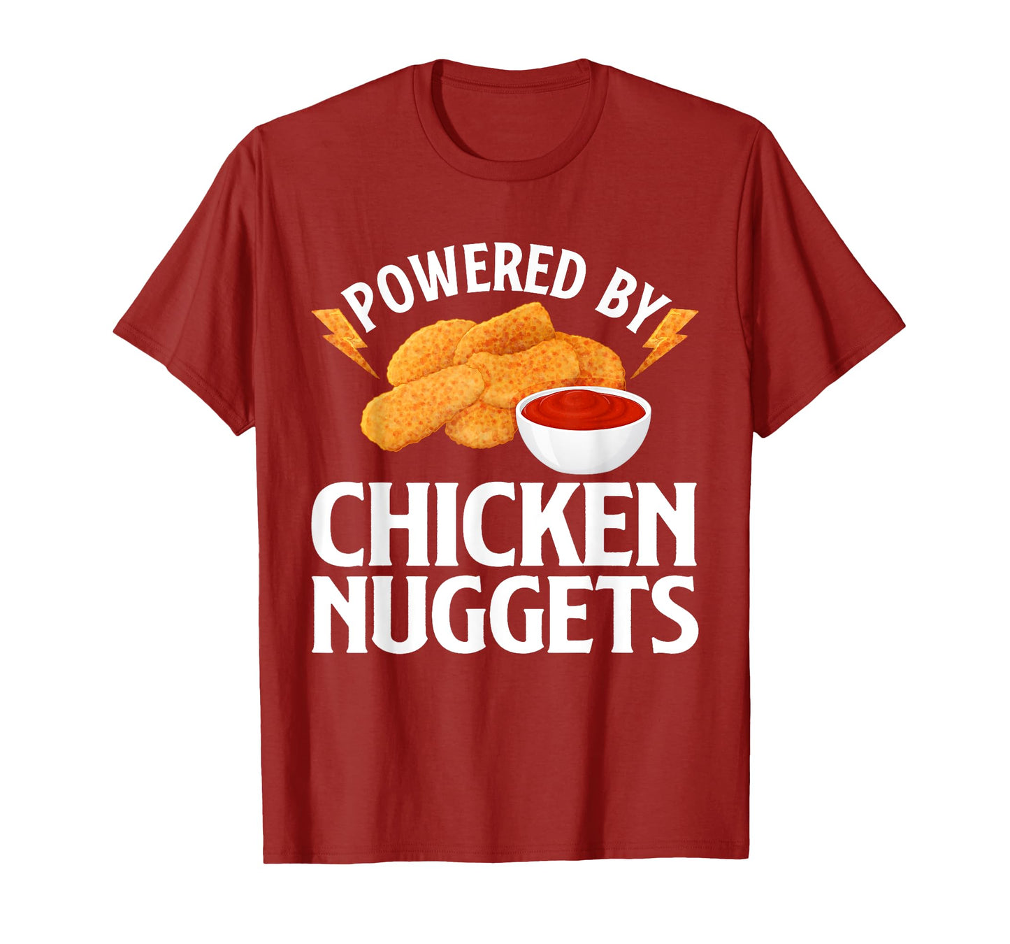 Funny Chicken Nugget Design For Men Women Kids Nuggets Lover T-Shirt