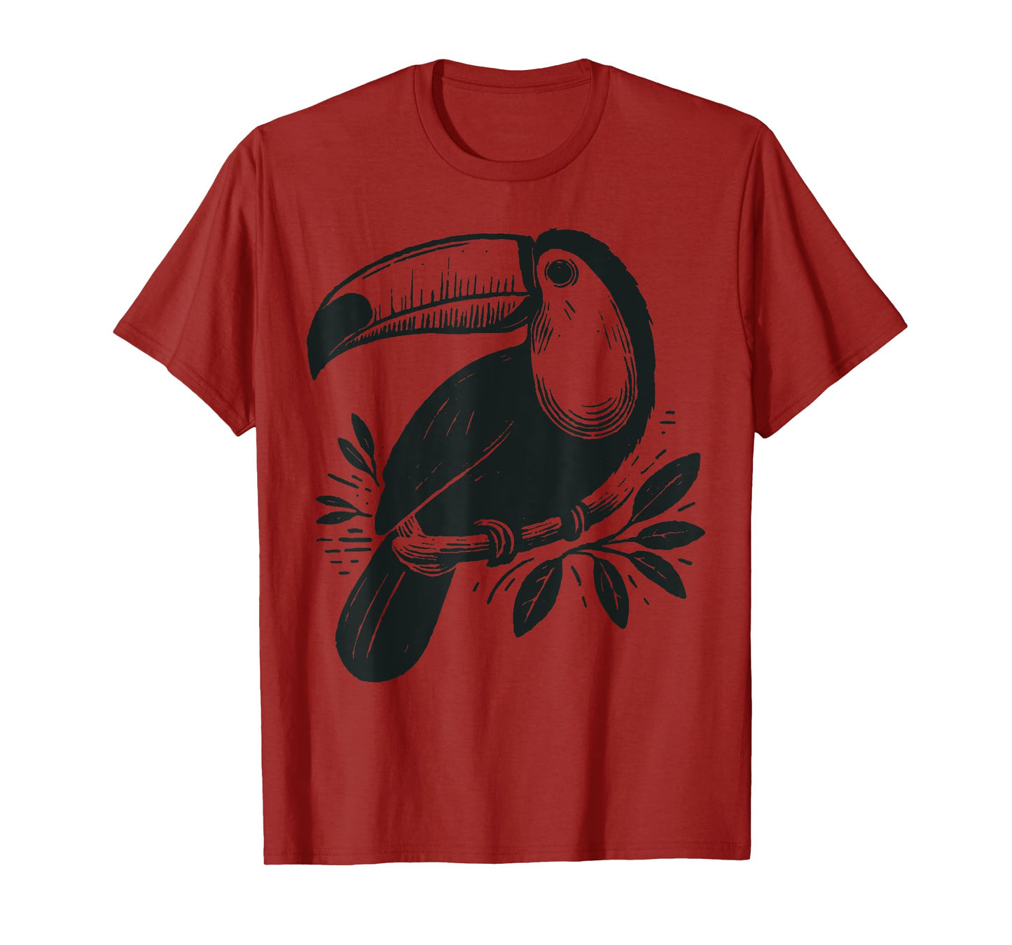 Toucan Bird Tropical Colorful Bird Summer Vacation Men Women T-Shirt