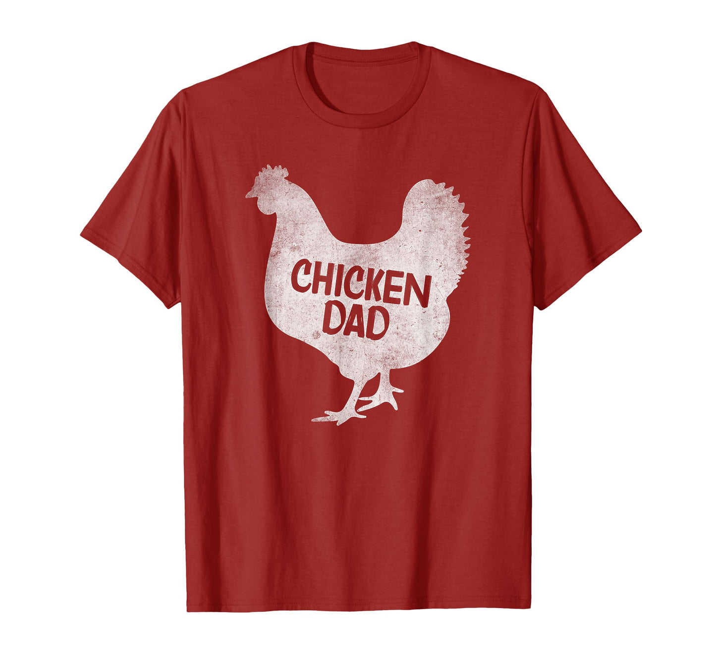 Chicken Dad Father's Day Funny Chicken Farm Farmer Dad T-Shirt