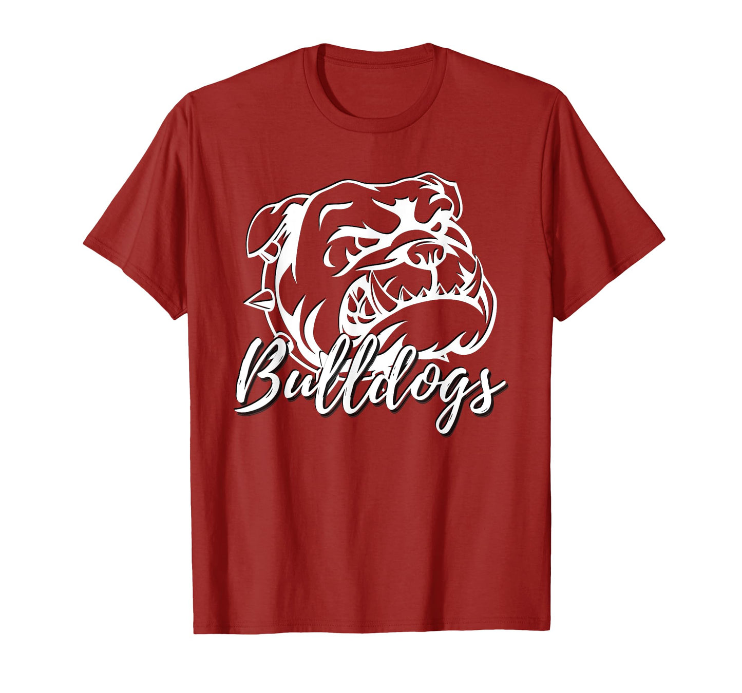 Bulldogs School Sports Fan Team Spirit T-Shirt