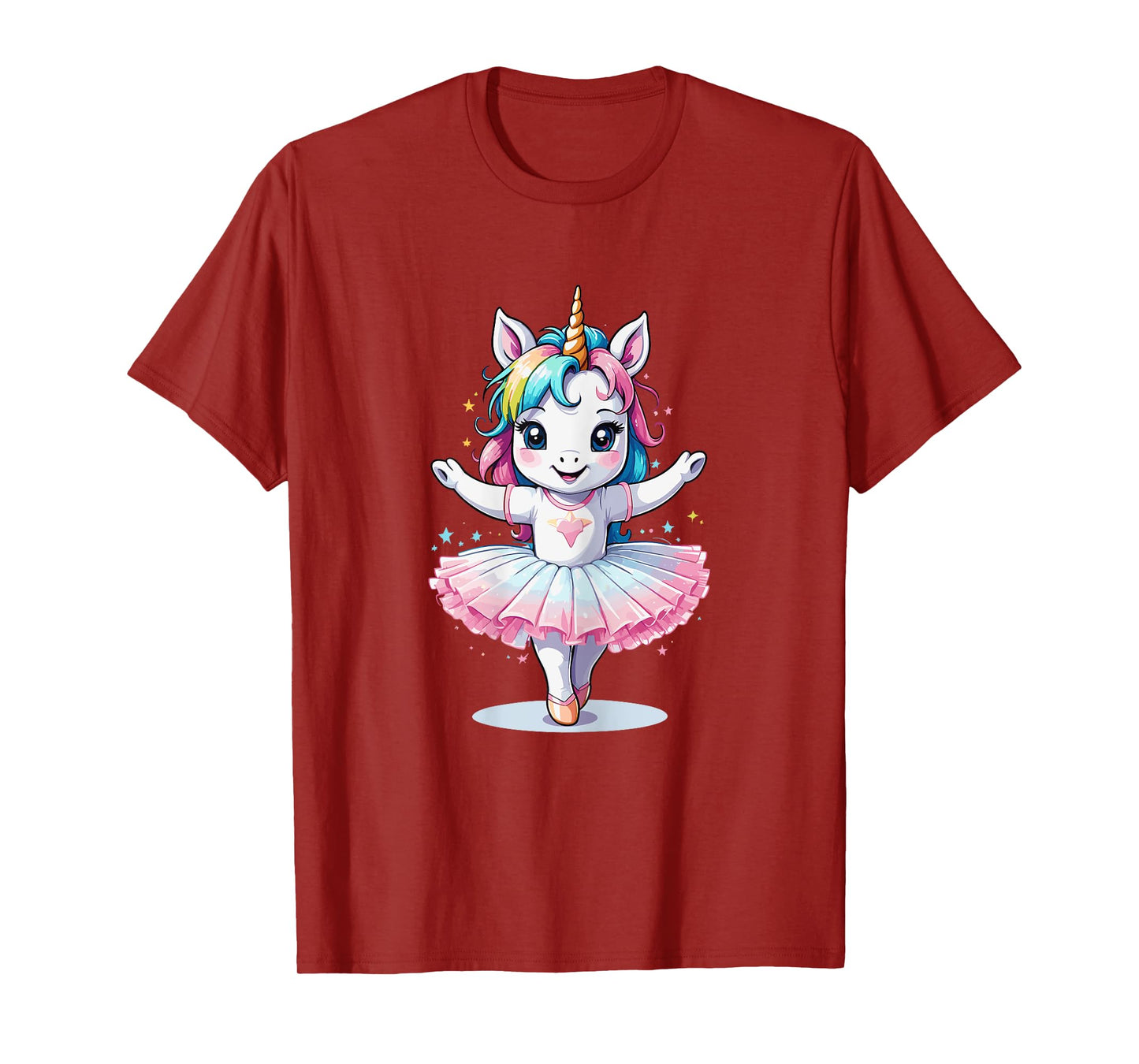 Cute Unique & Modern Unicorn Ballet & Ballerina T-Shirt