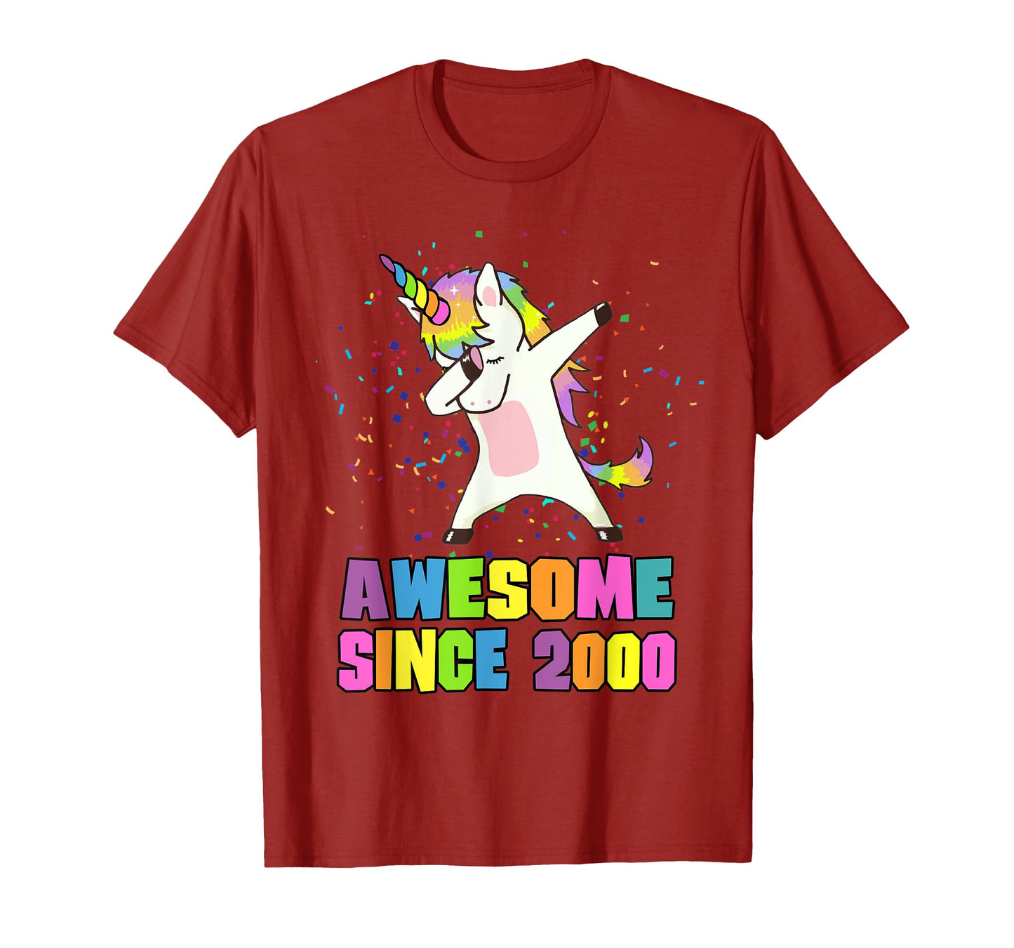 Awesome Since 2000 Unicorn T-Shirt