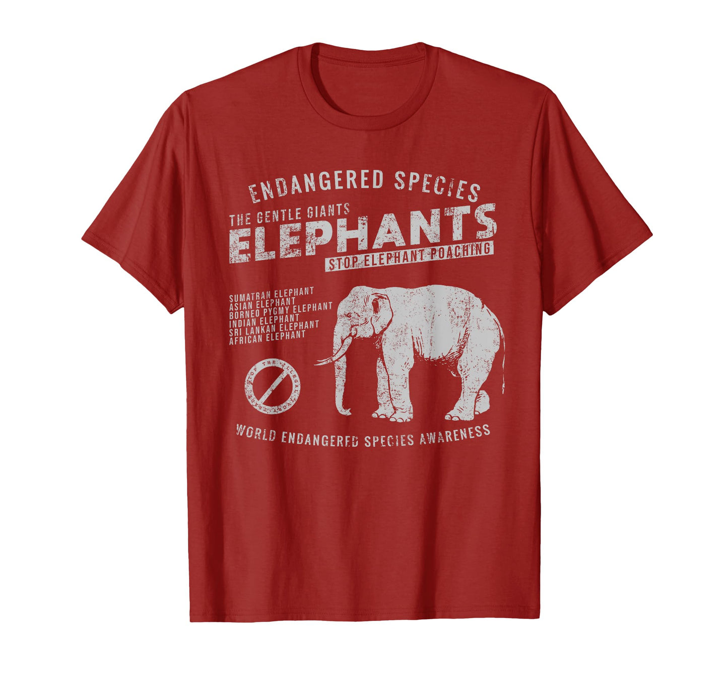 Save The Elephants T-shirt T-Shirt