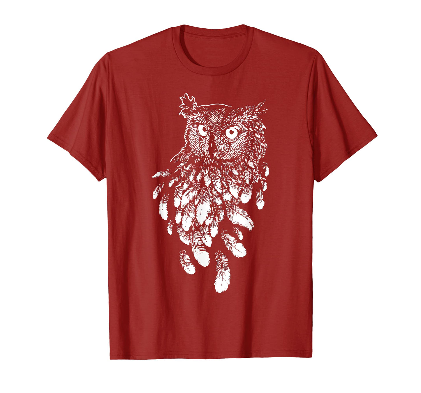 Owl Gift Tribal Owl Spirit Animal T-Shirt