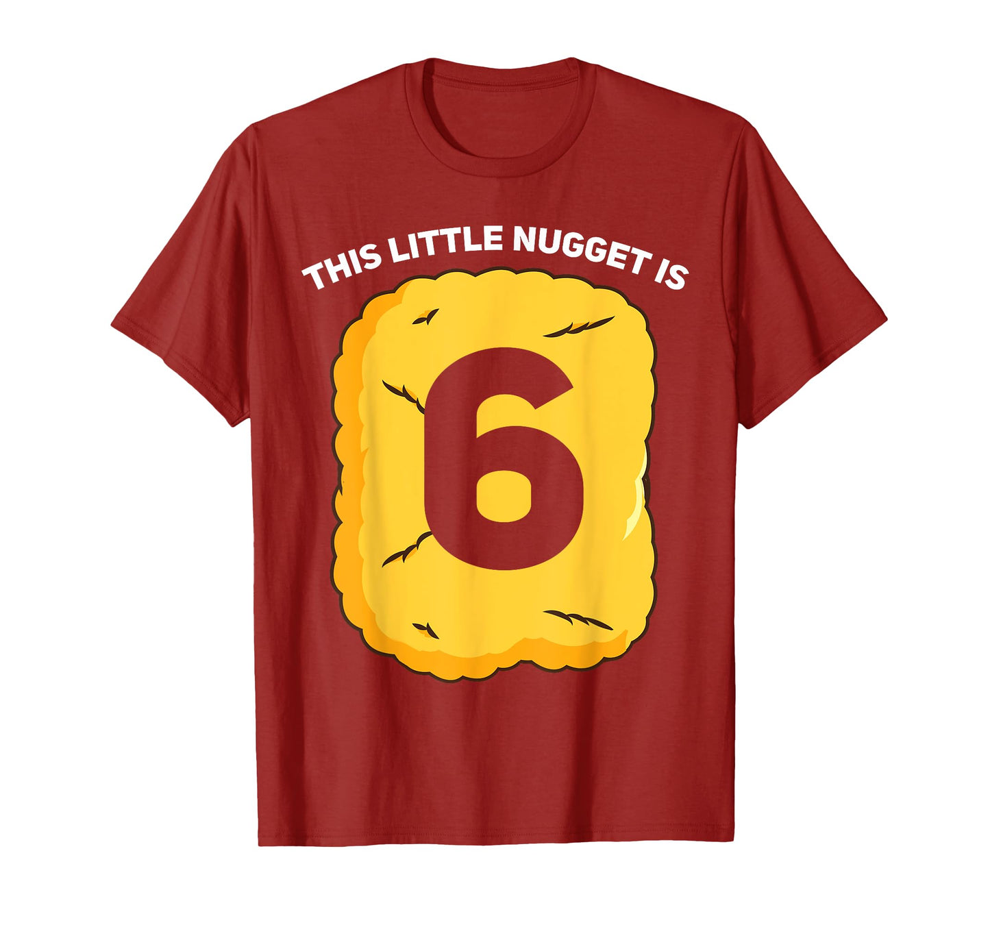 6 Year Old Chicken Nugget Birthday Party T-Shirt